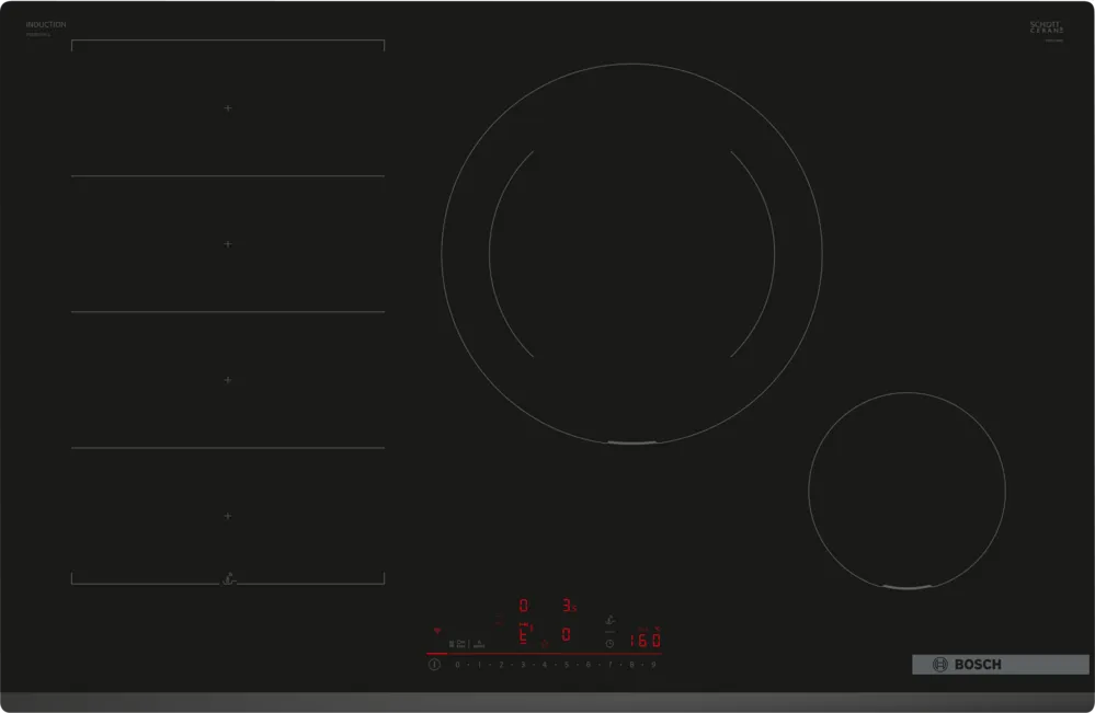 Bosch kogeplade PXE831HC1E 80 cm induktion - D15779
