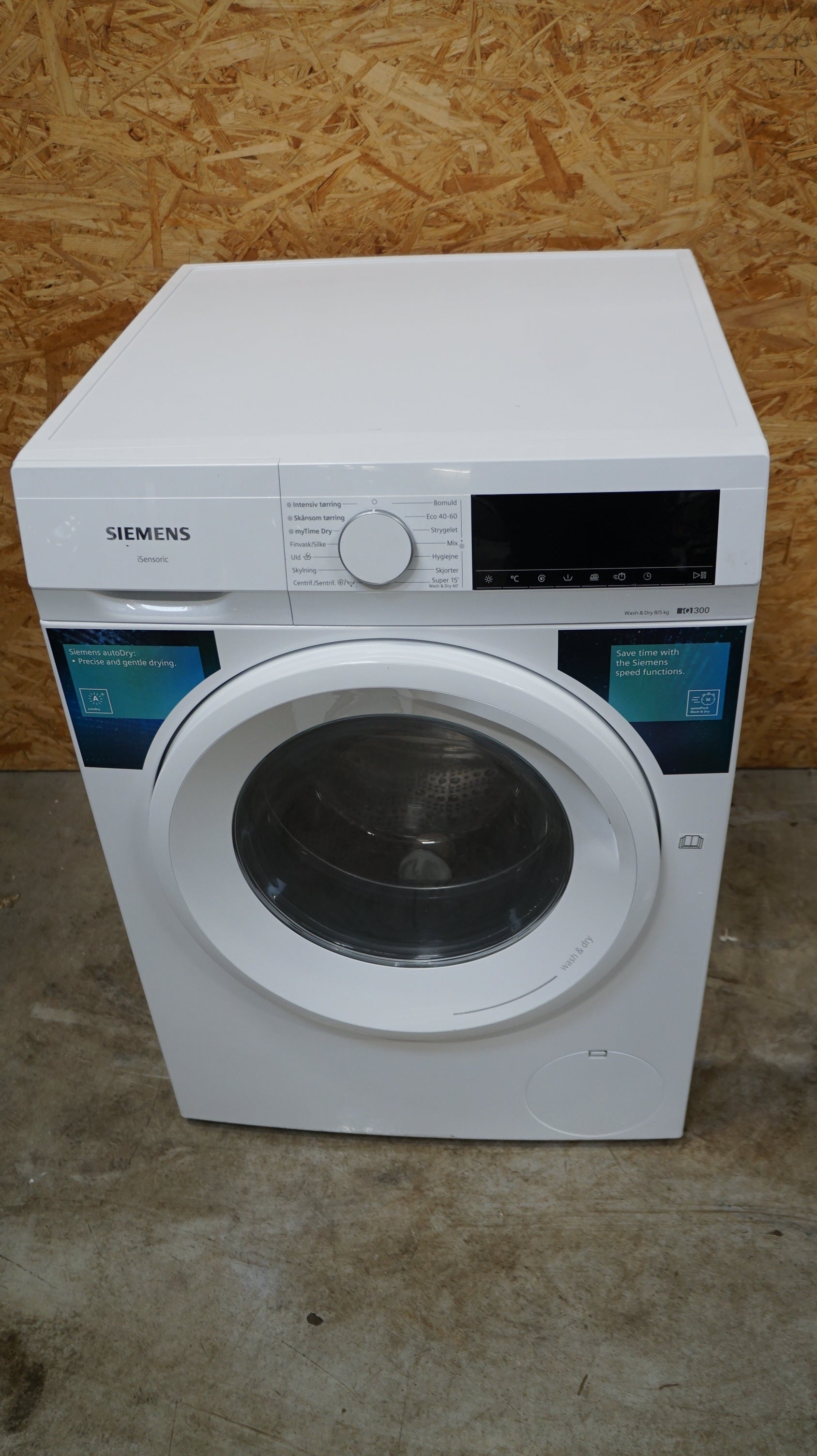 Siemens iQ300 vaske/tørremaskine WN34A1L0DN - D16453