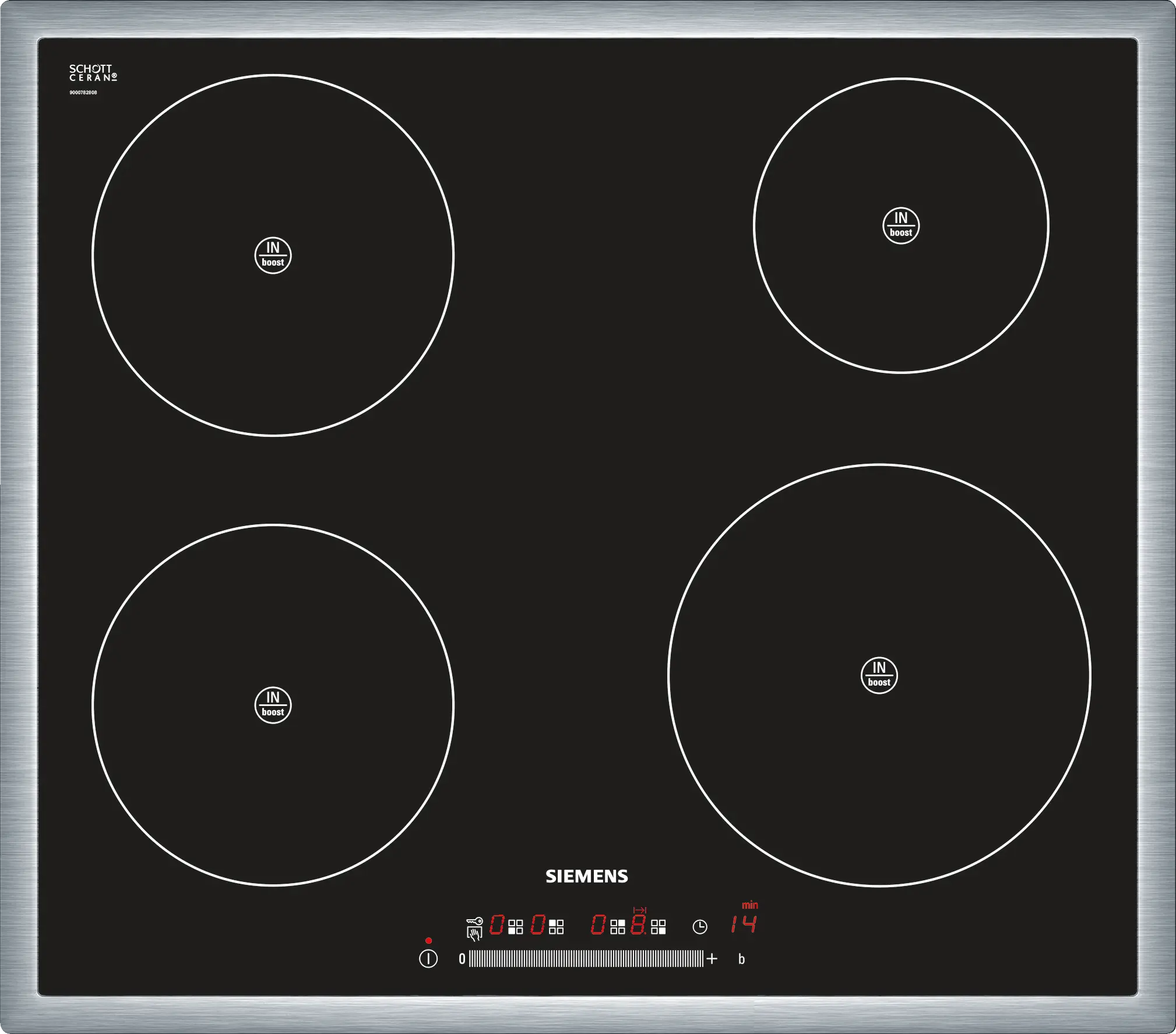 Siemens induktion kogeplade EH645FE17E - D18221