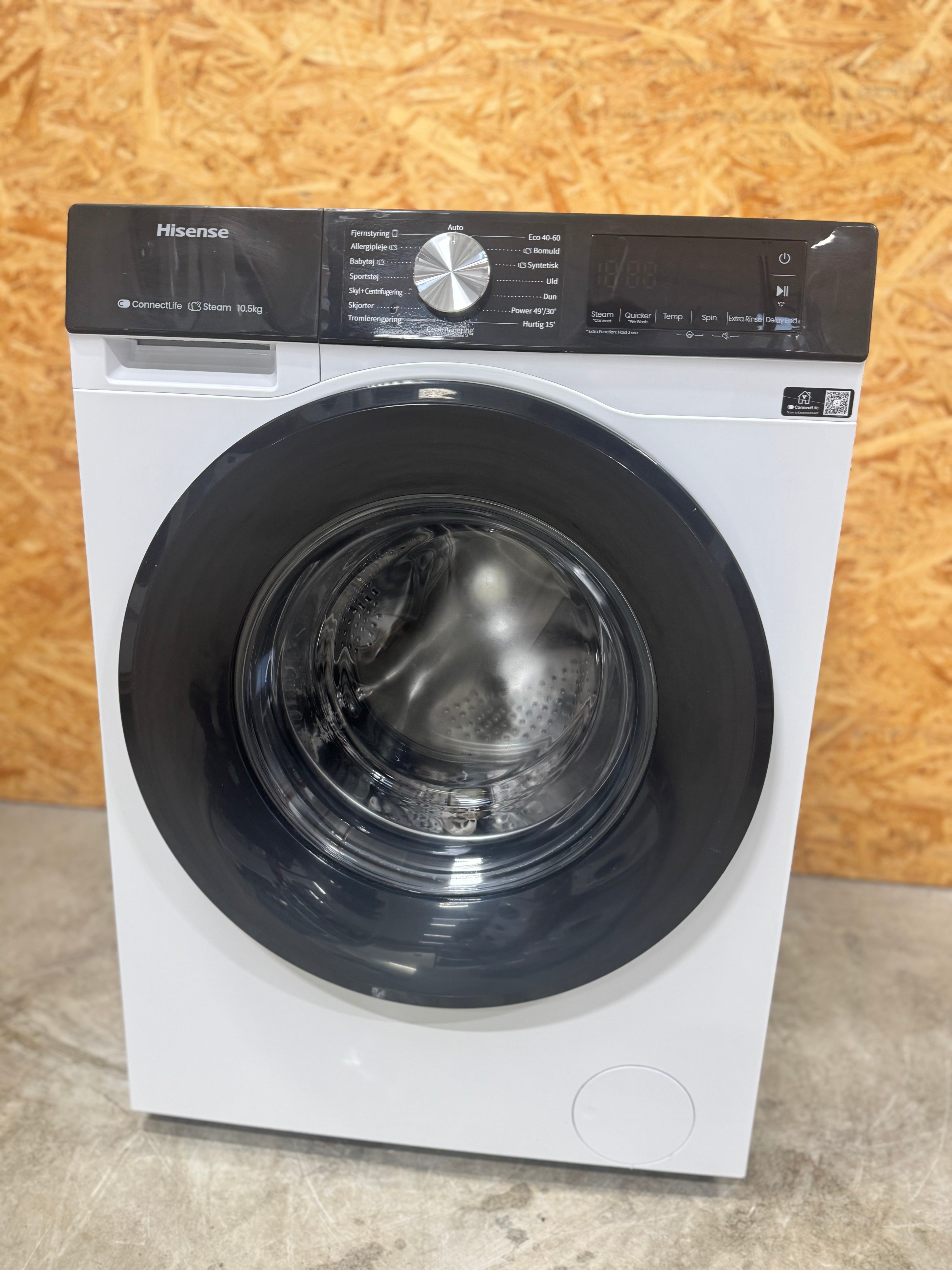 Hisense 10,5 kg. vaskemaskine HW3S1X14 - D17053