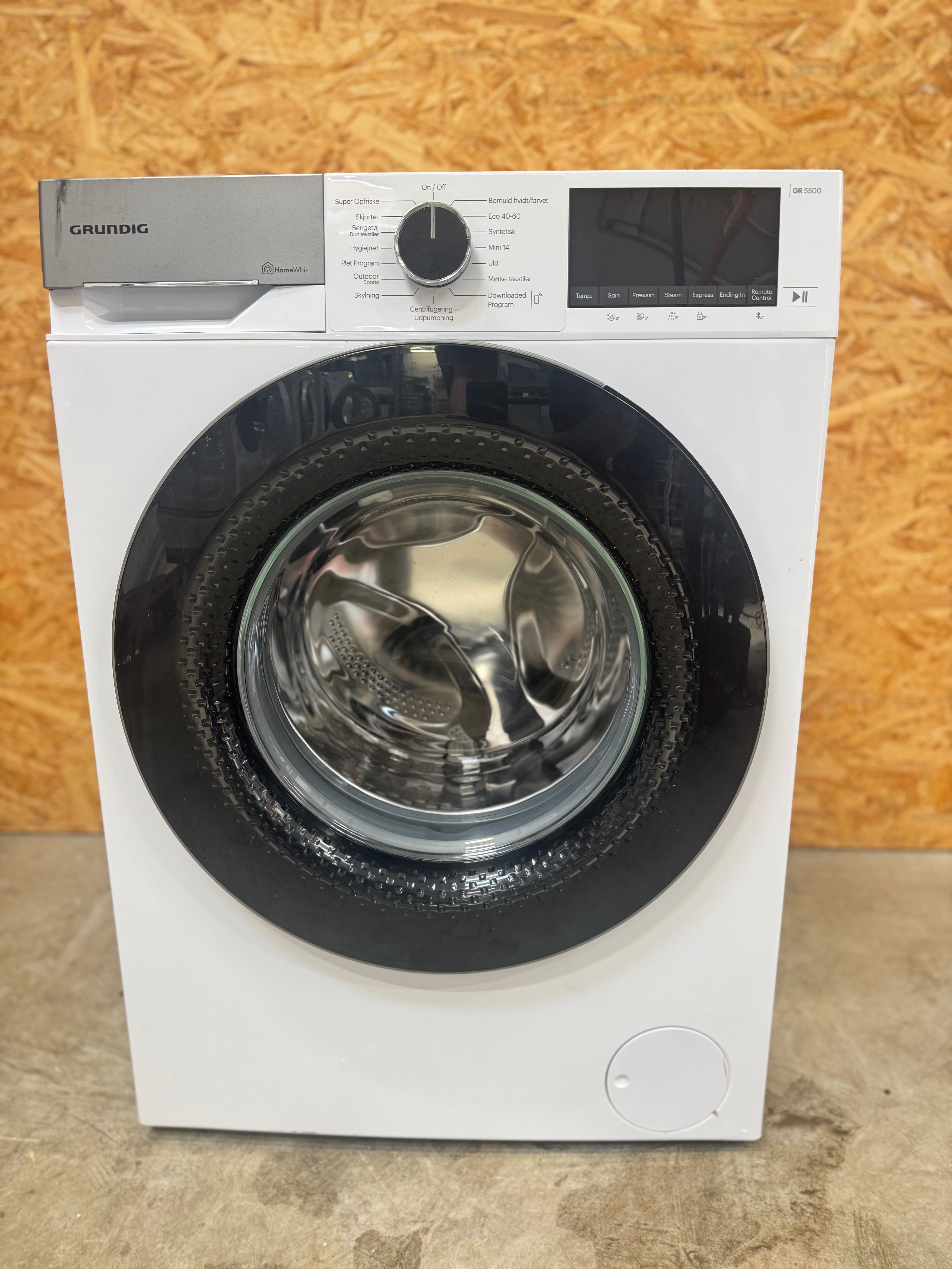 GRUNDIG 9 kg. vaskemaskine GWP69611OW - D16263