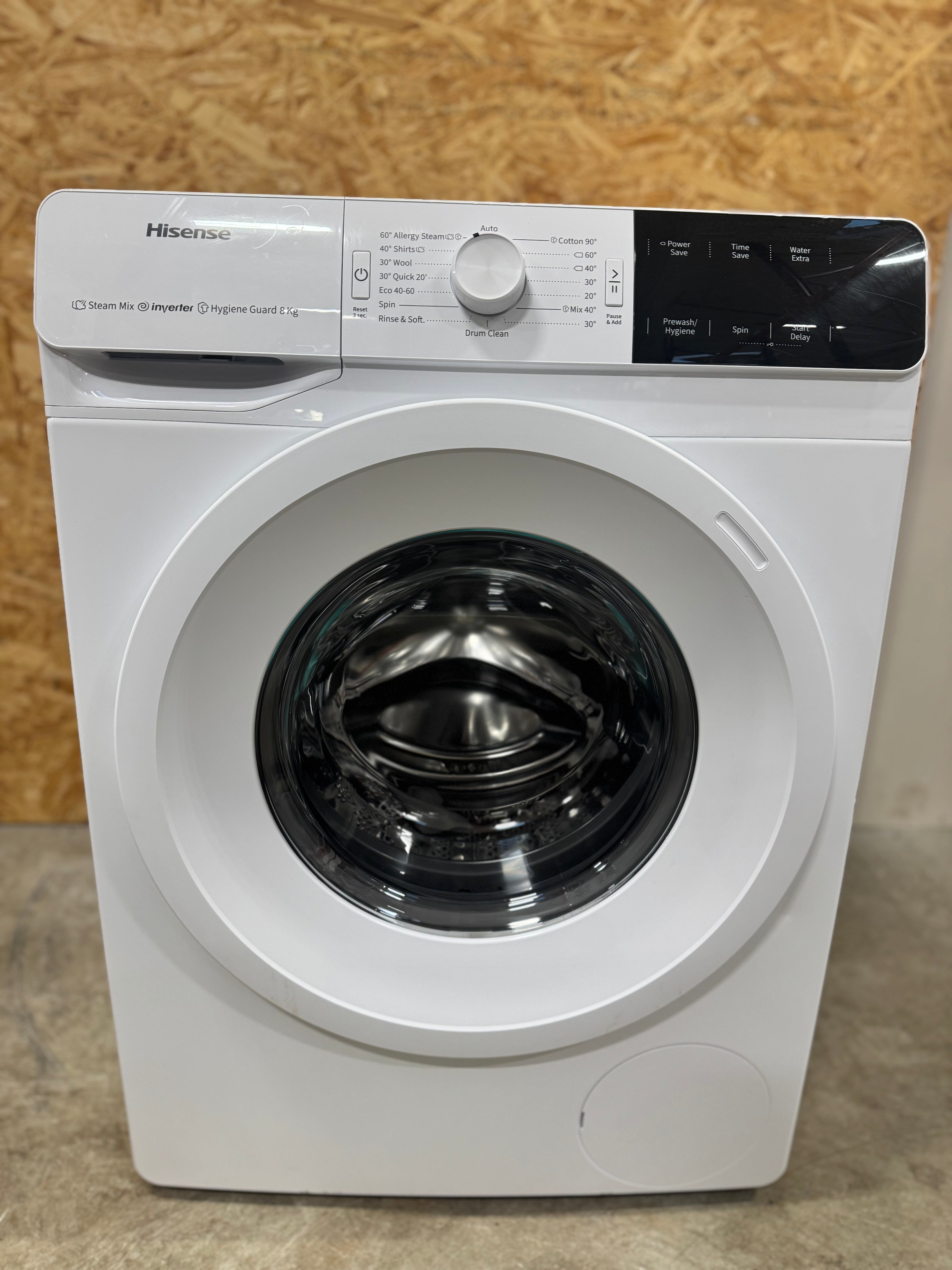 Hisense 8 kg. vaskemaskine WFGE80141VM - D13878
