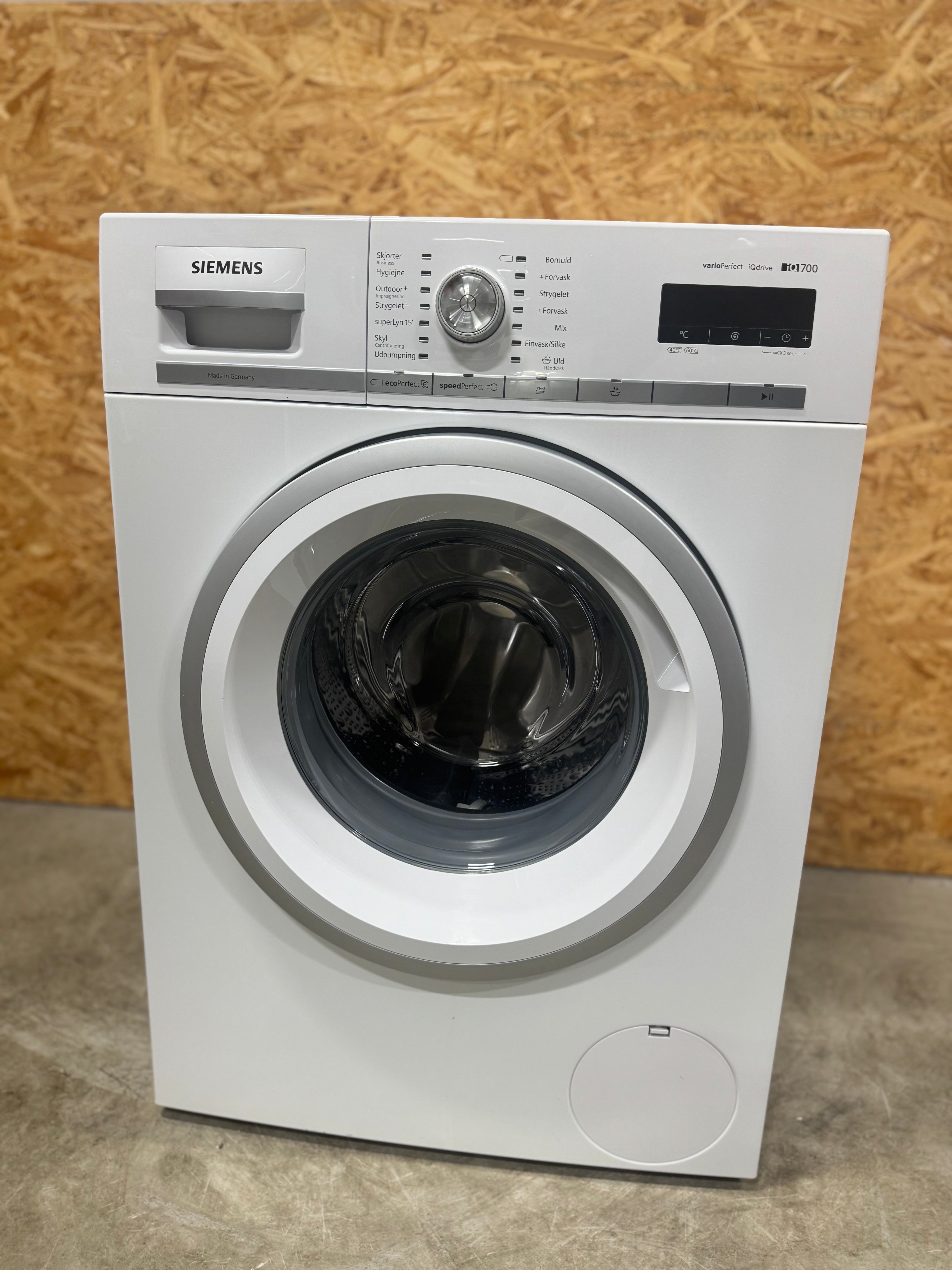 Siemens iQ700 vaskemaskine WM16W468DN - D16861