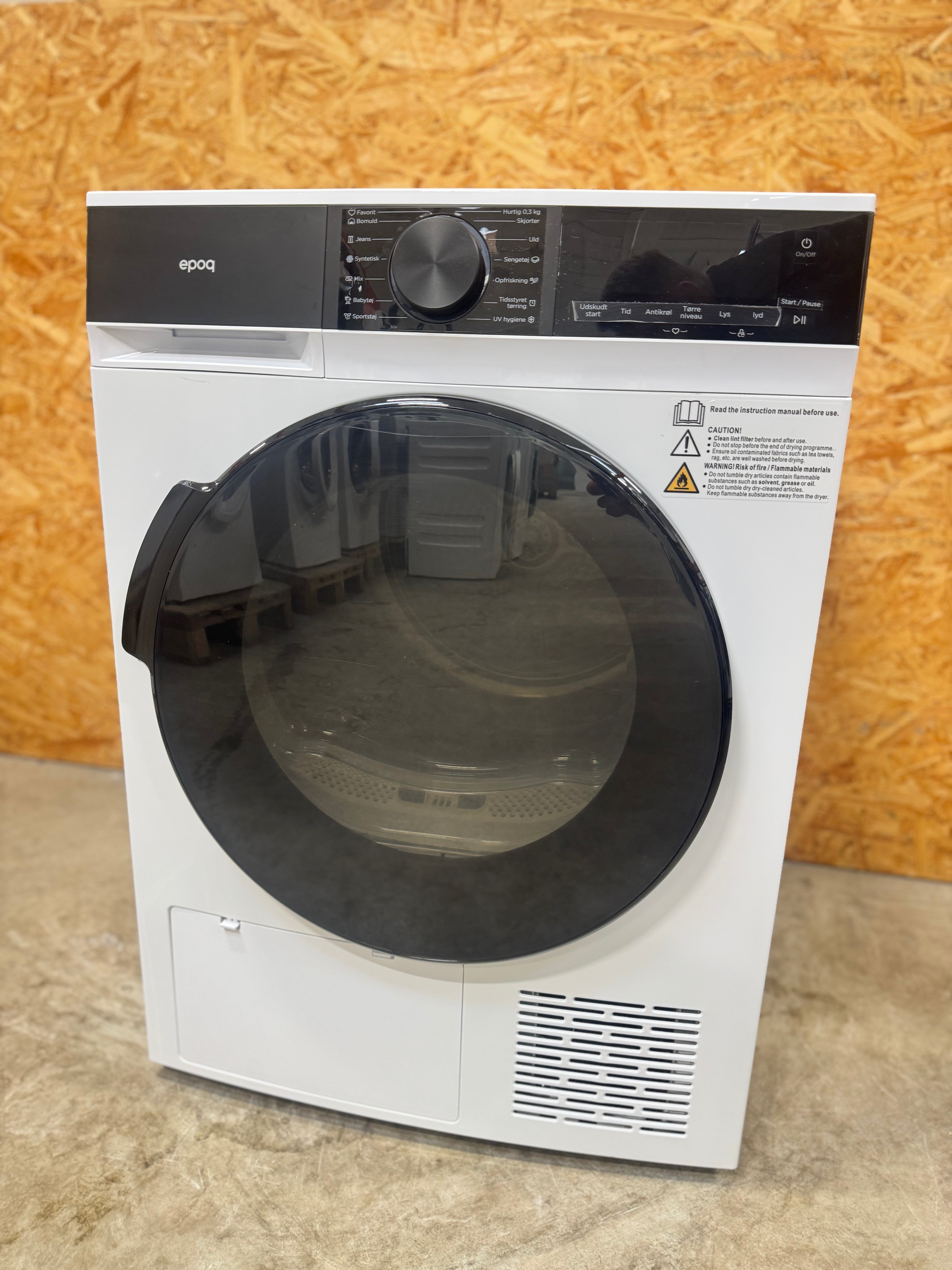 Epoq 9 kg. tørretumbler EHP9W23 - D18246