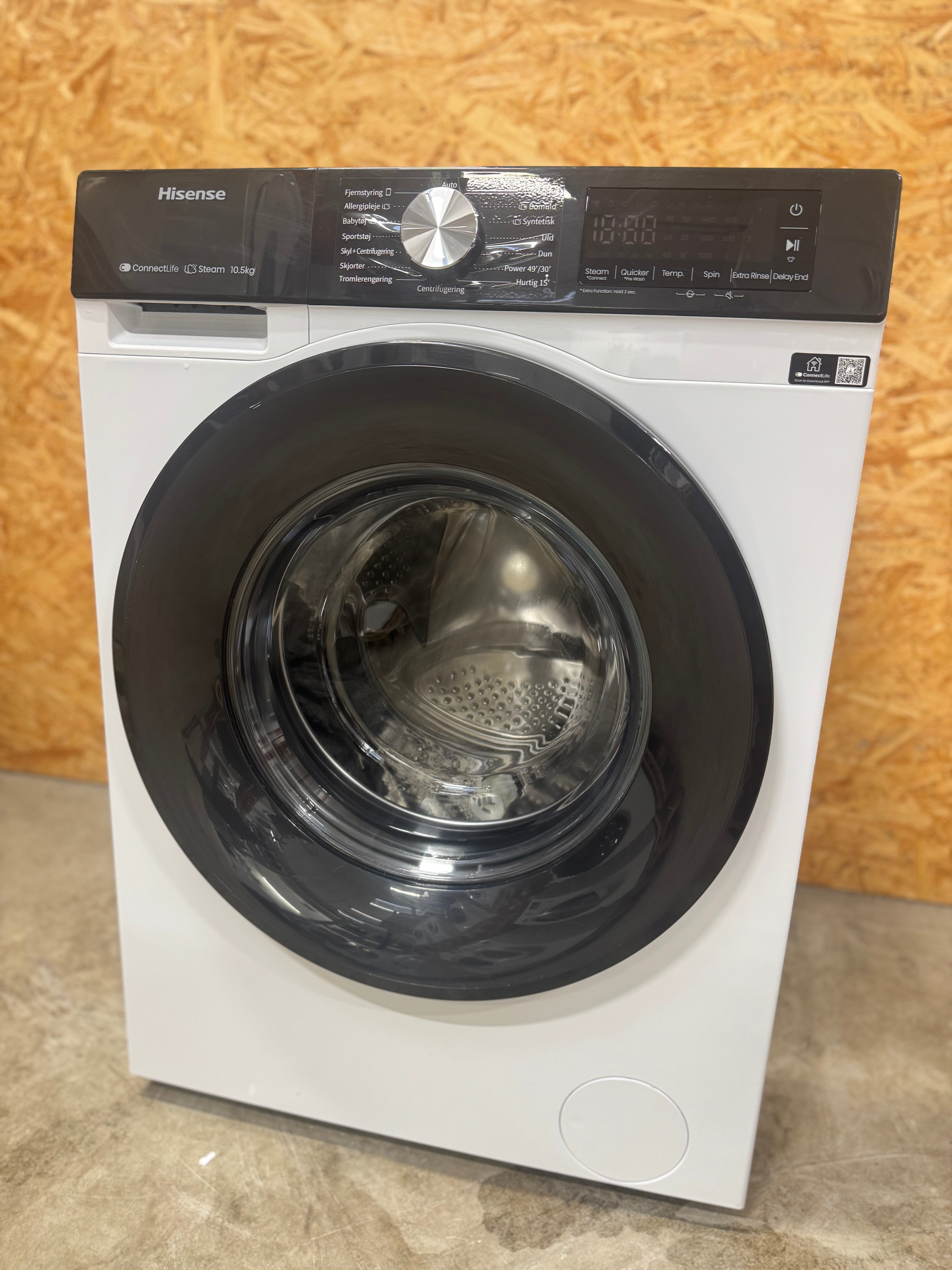 Hisense 10,5 kg. vaskemaskine HW3S1X14 - D17903