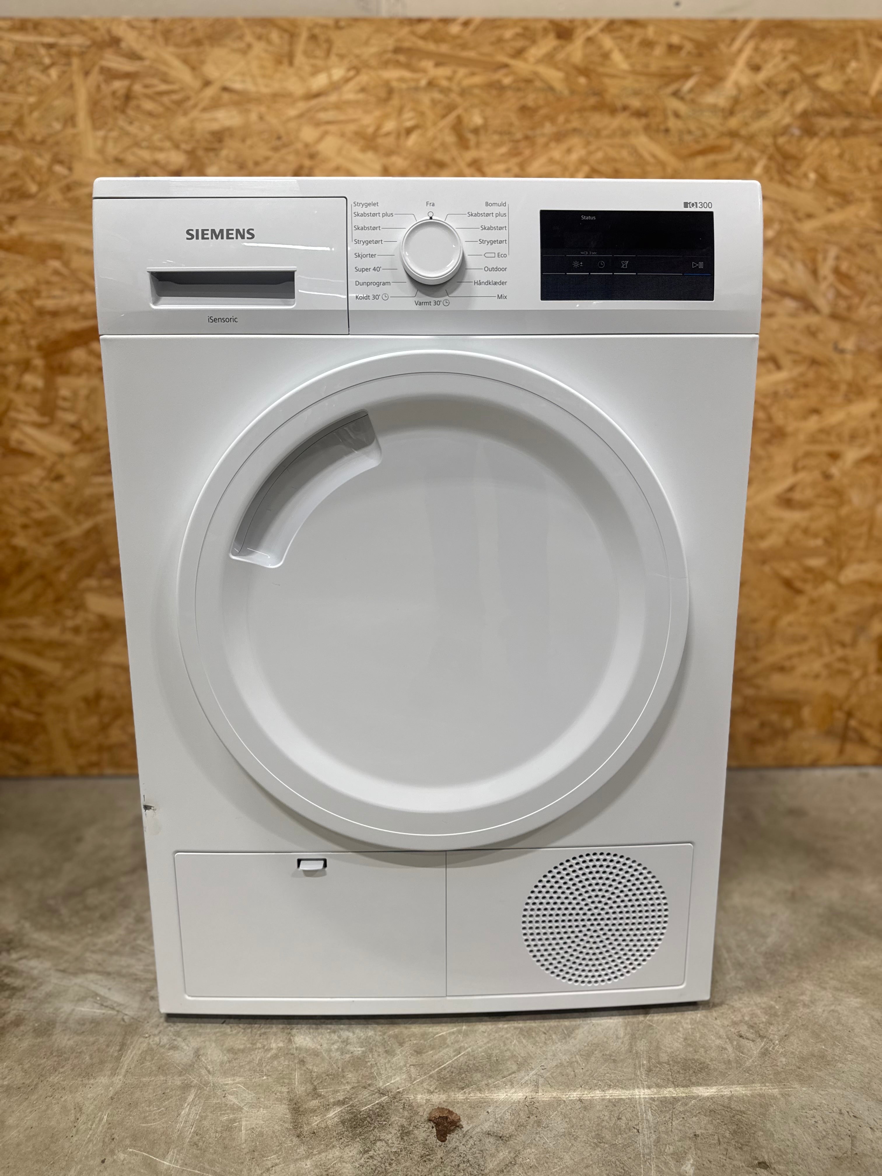 Siemens iQ300 tørretumbler WT43H07LDN - D17406