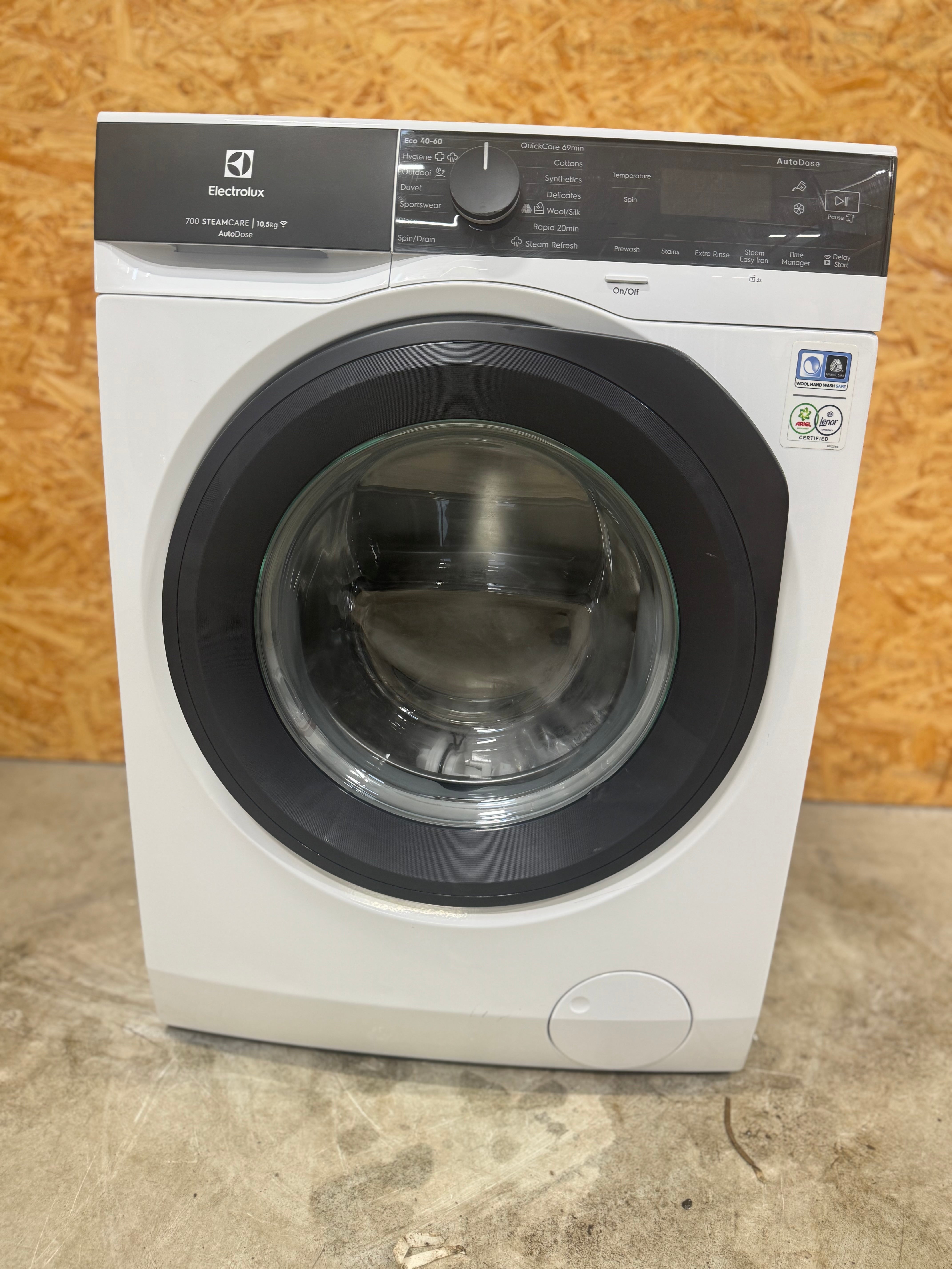 Electrolux 10,5 kg. vaskemaskine EFI7H2EX6Q - D17051
