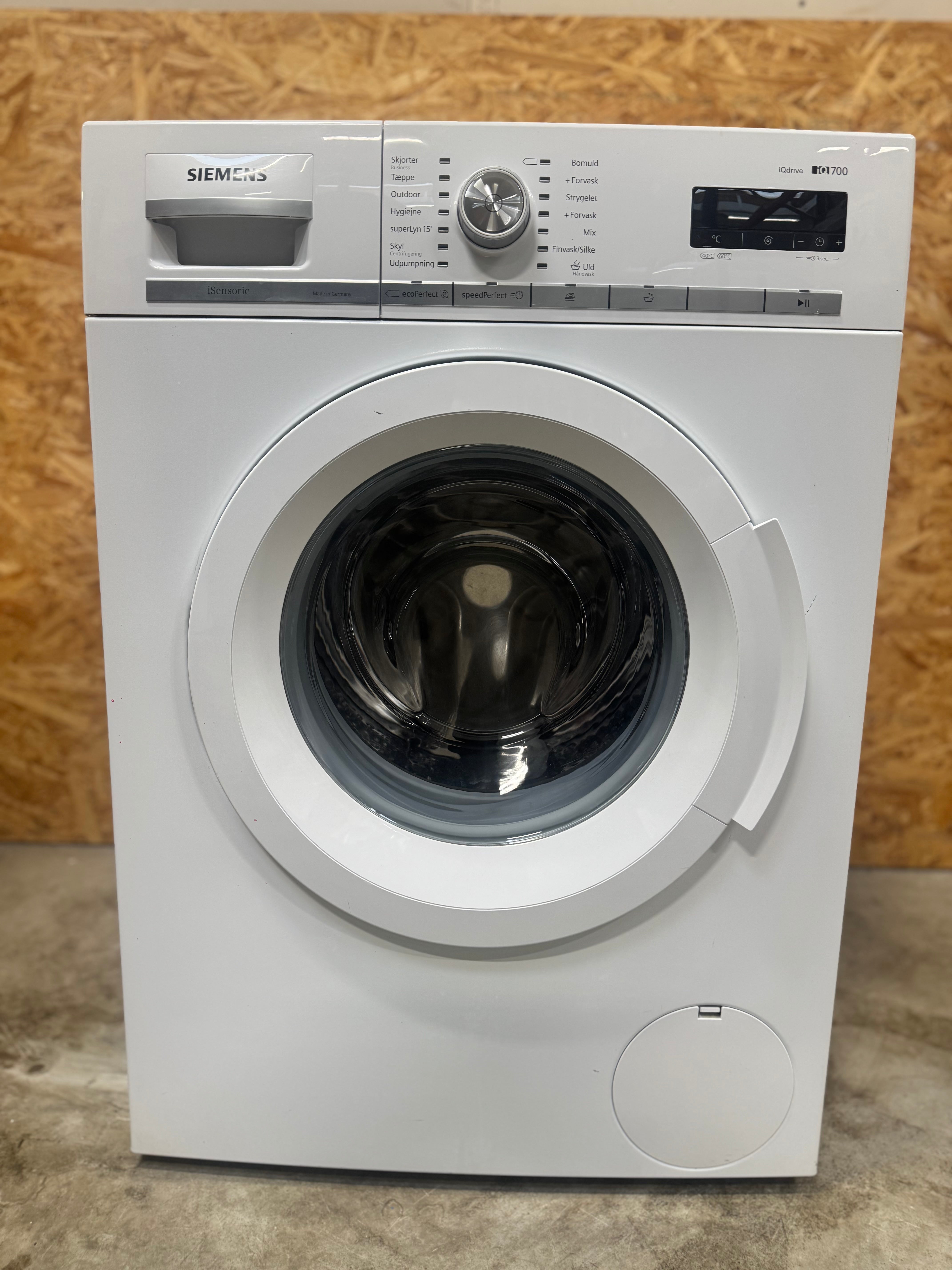 Siemens iQ700 vaskemaskine WM14W4L7DN - D18135