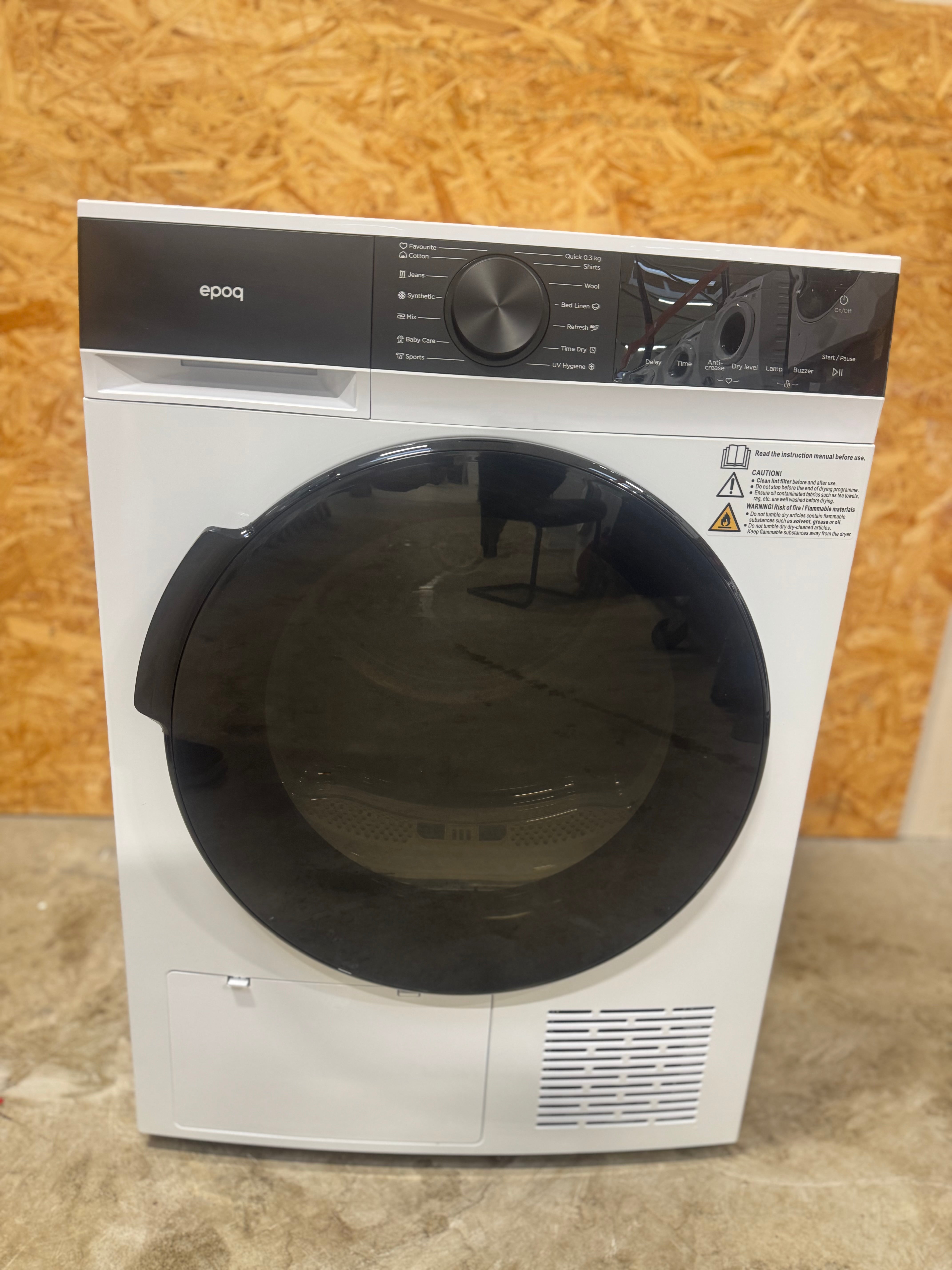 Epoq 9 kg. tørretumbler EHP9W23 - D17833