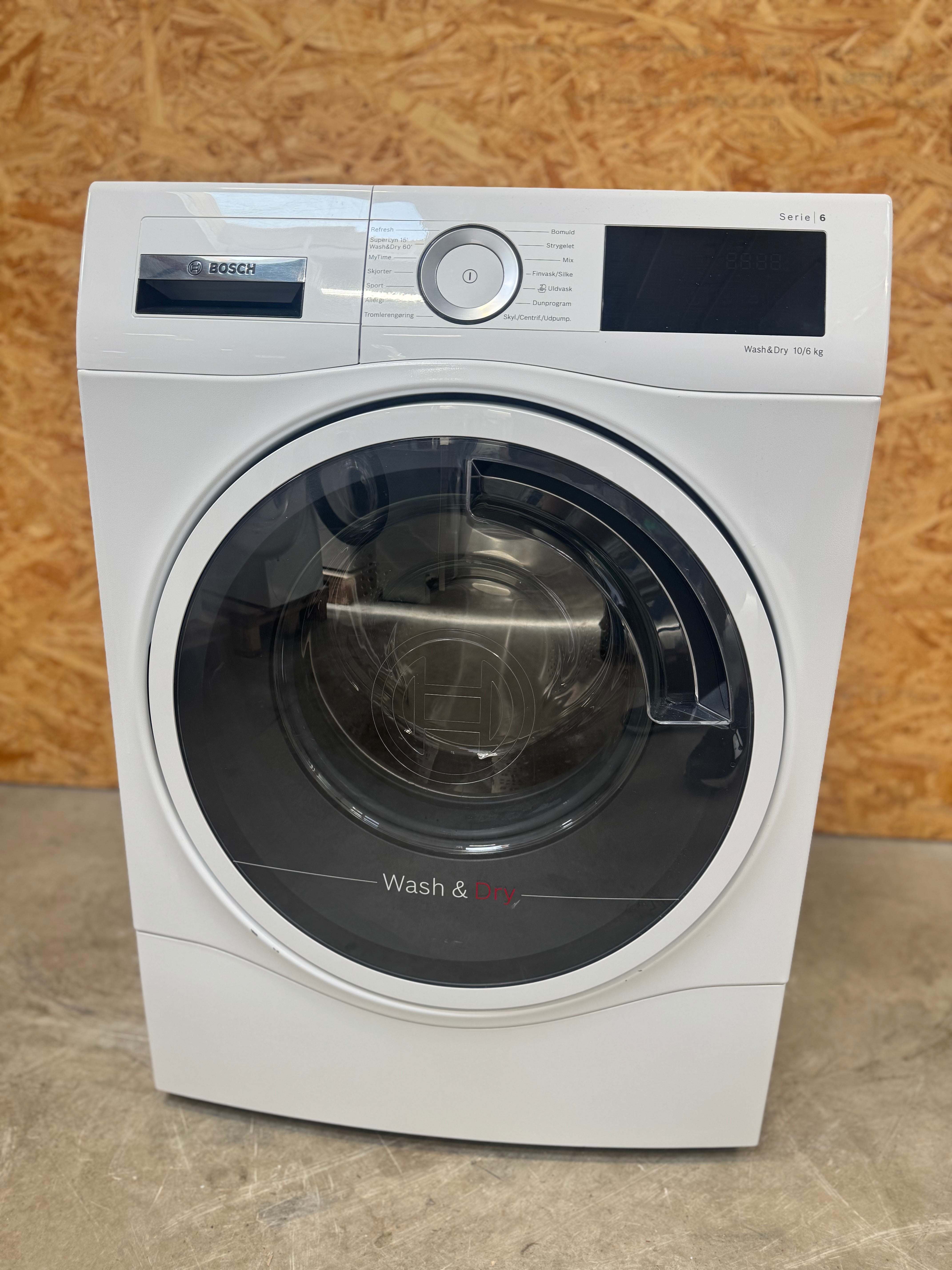 Bosch vaske/tørremaskine WDU285A1SN - D16120