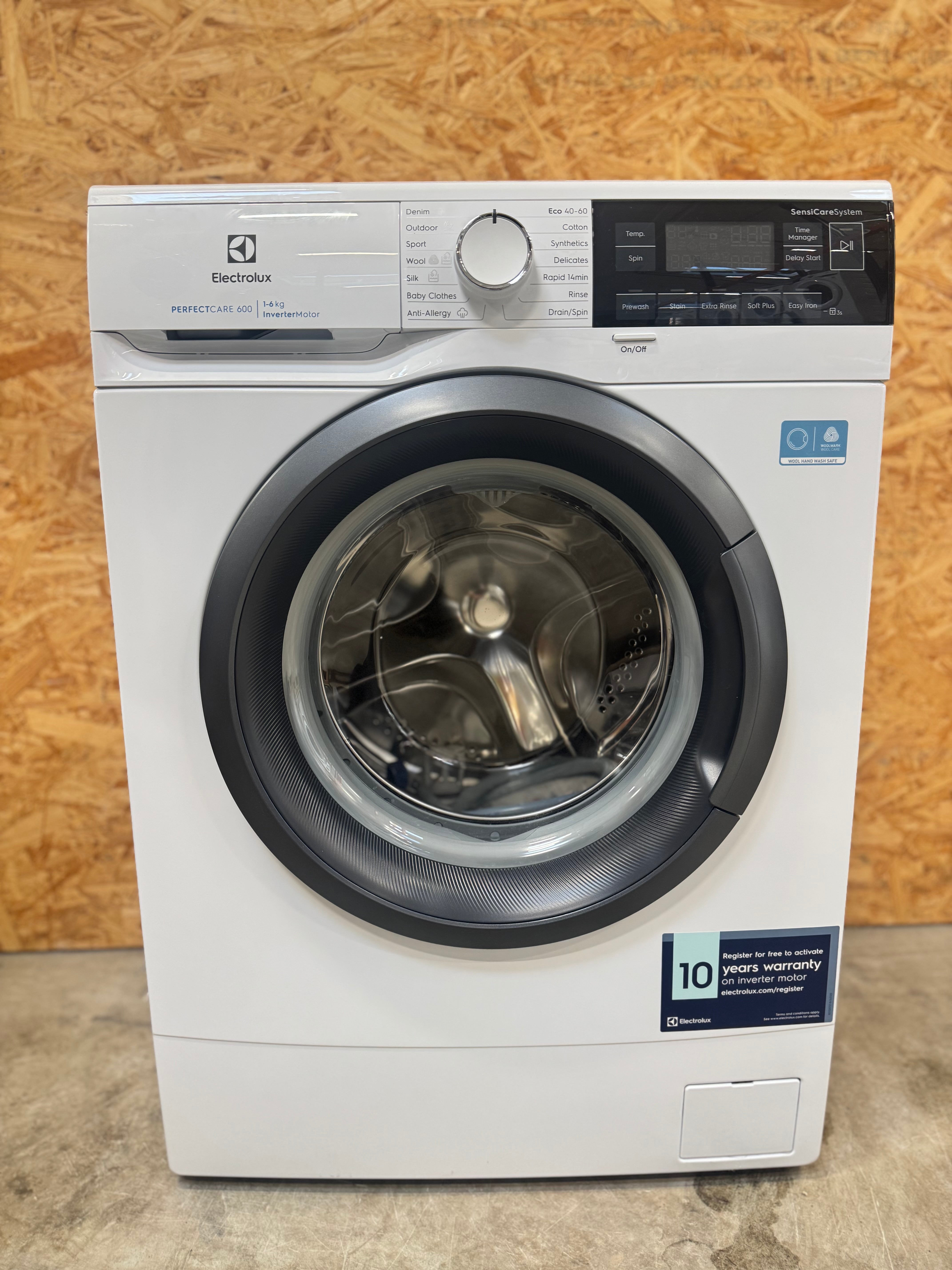 Electrolux 45 cm slimline vaskemaskine EW6S662W38 - D17780