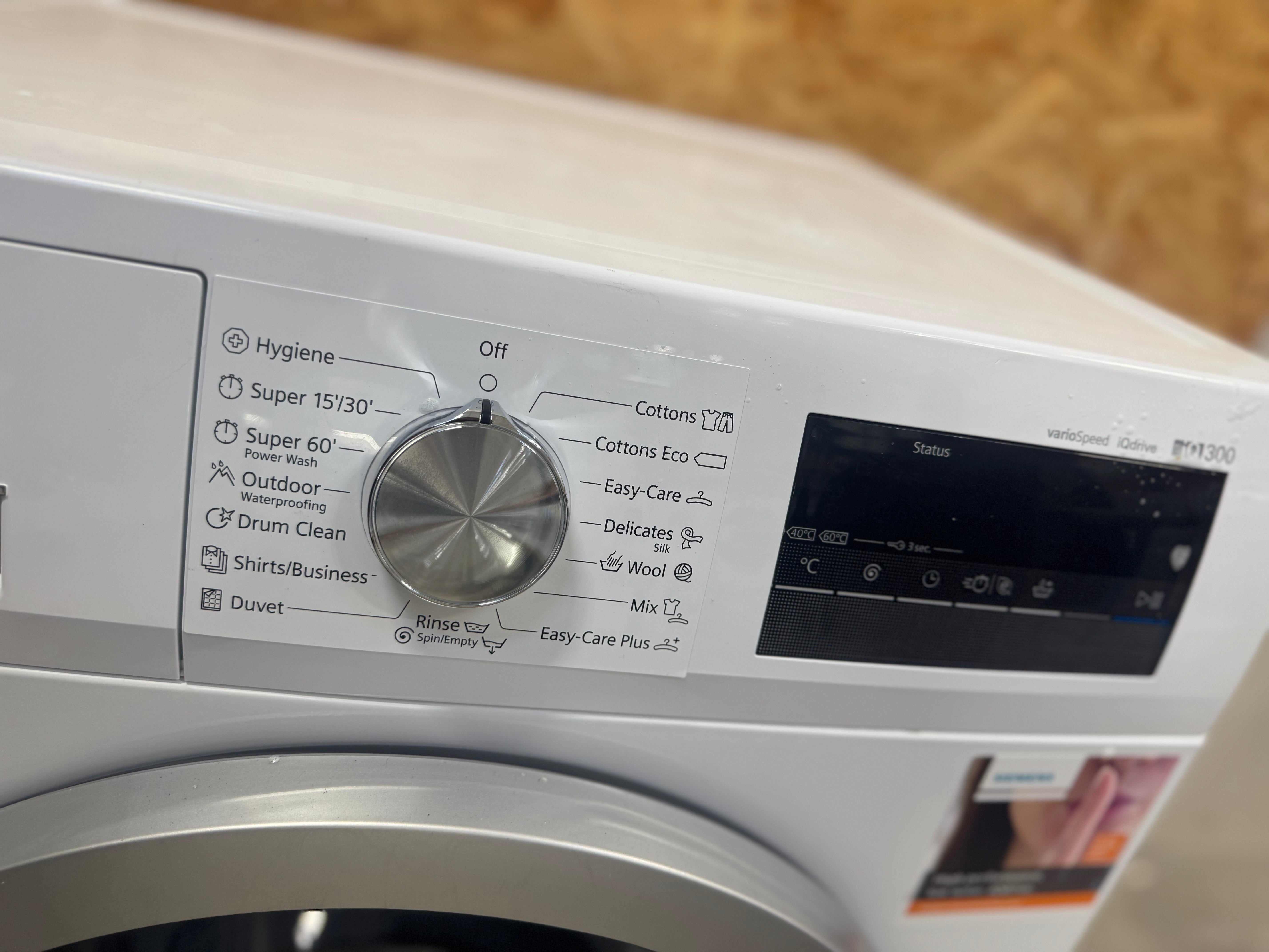 Siemens iQ300 vaskemaskine WM14N1B8DN - D17427