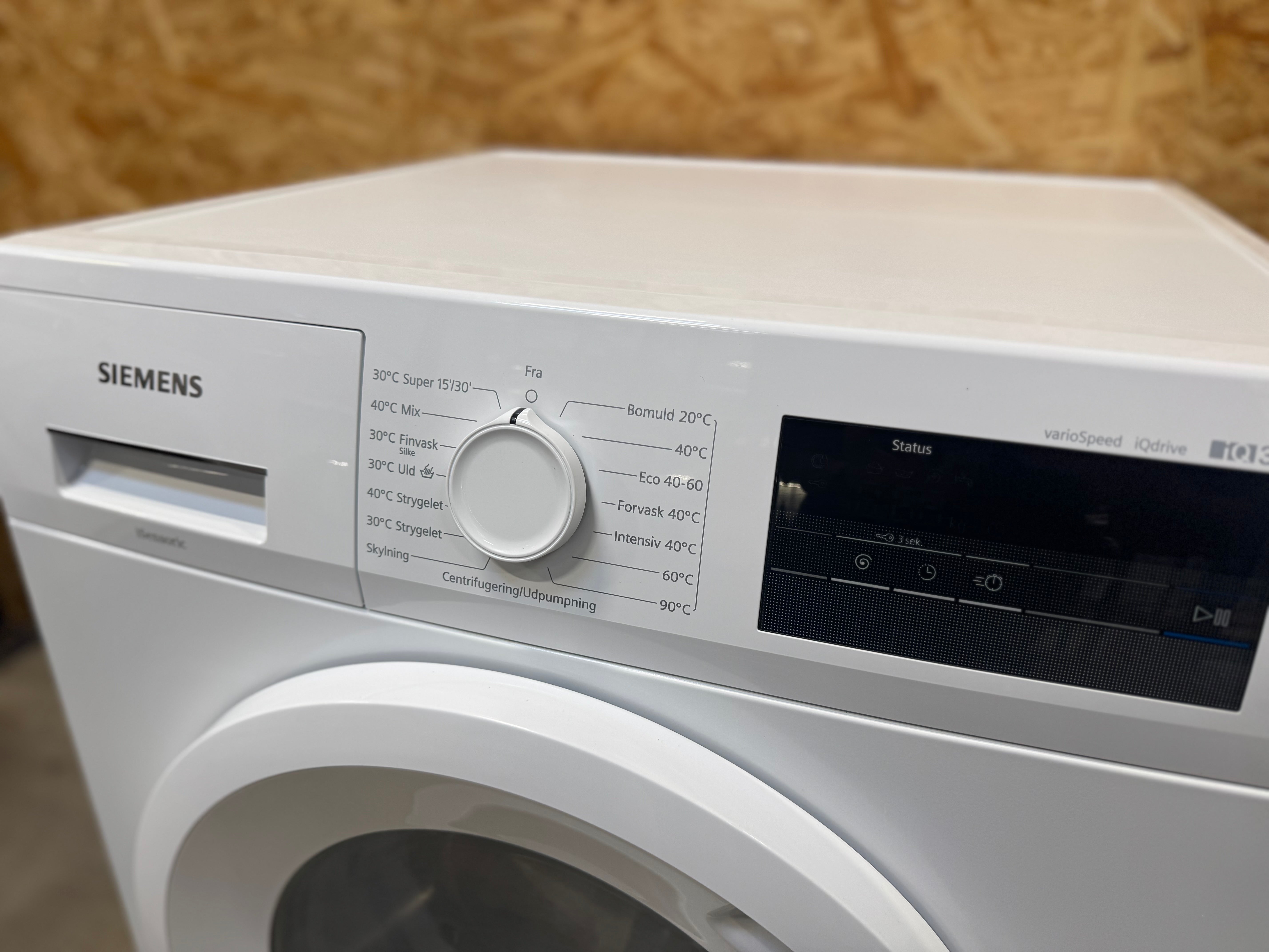 Siemens iQ300 vaskemaskine WM12N0L2DN - D14698