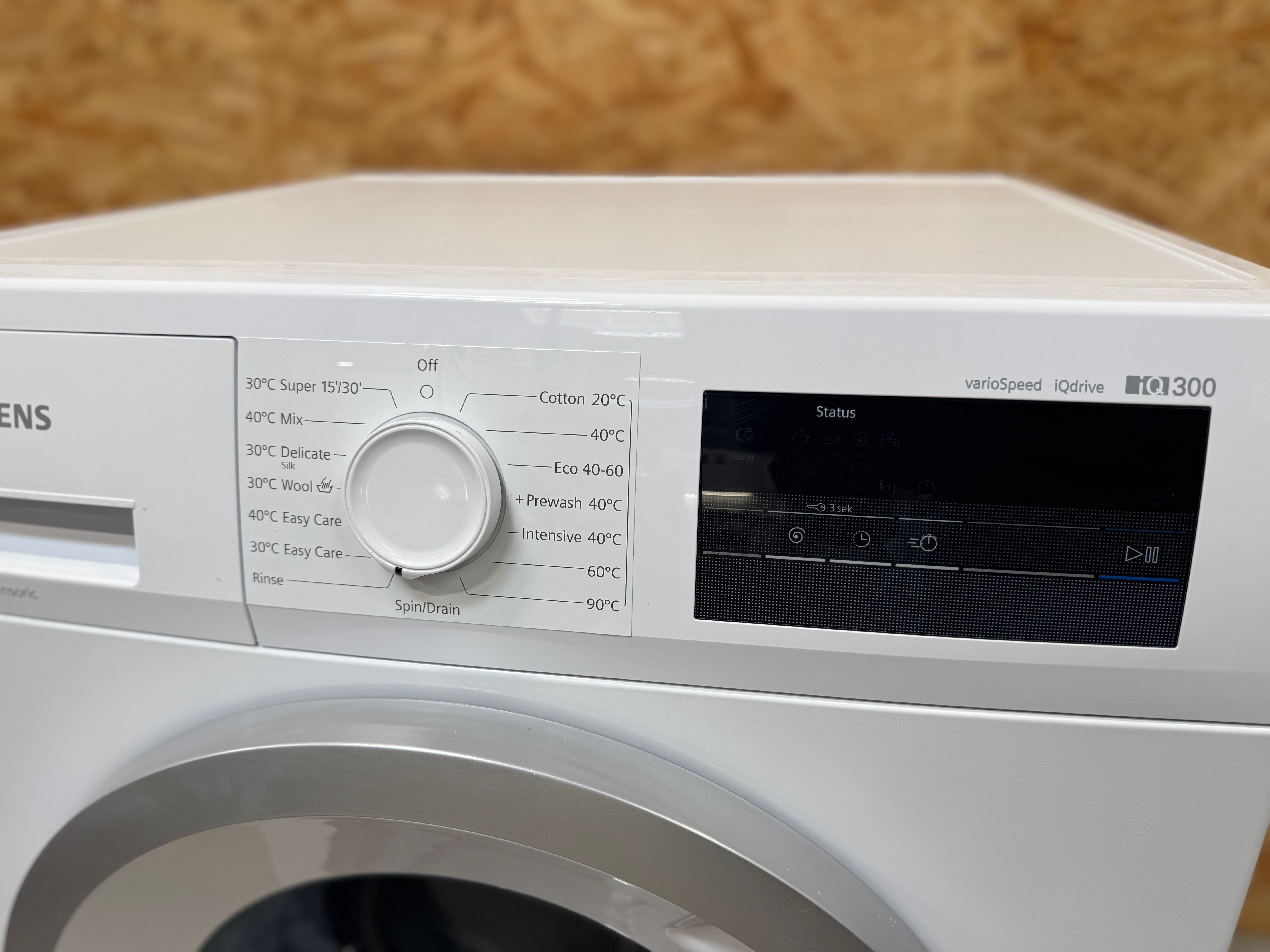 Siemens iQ300 vaskemaskine WM12N0L2DN - D15821