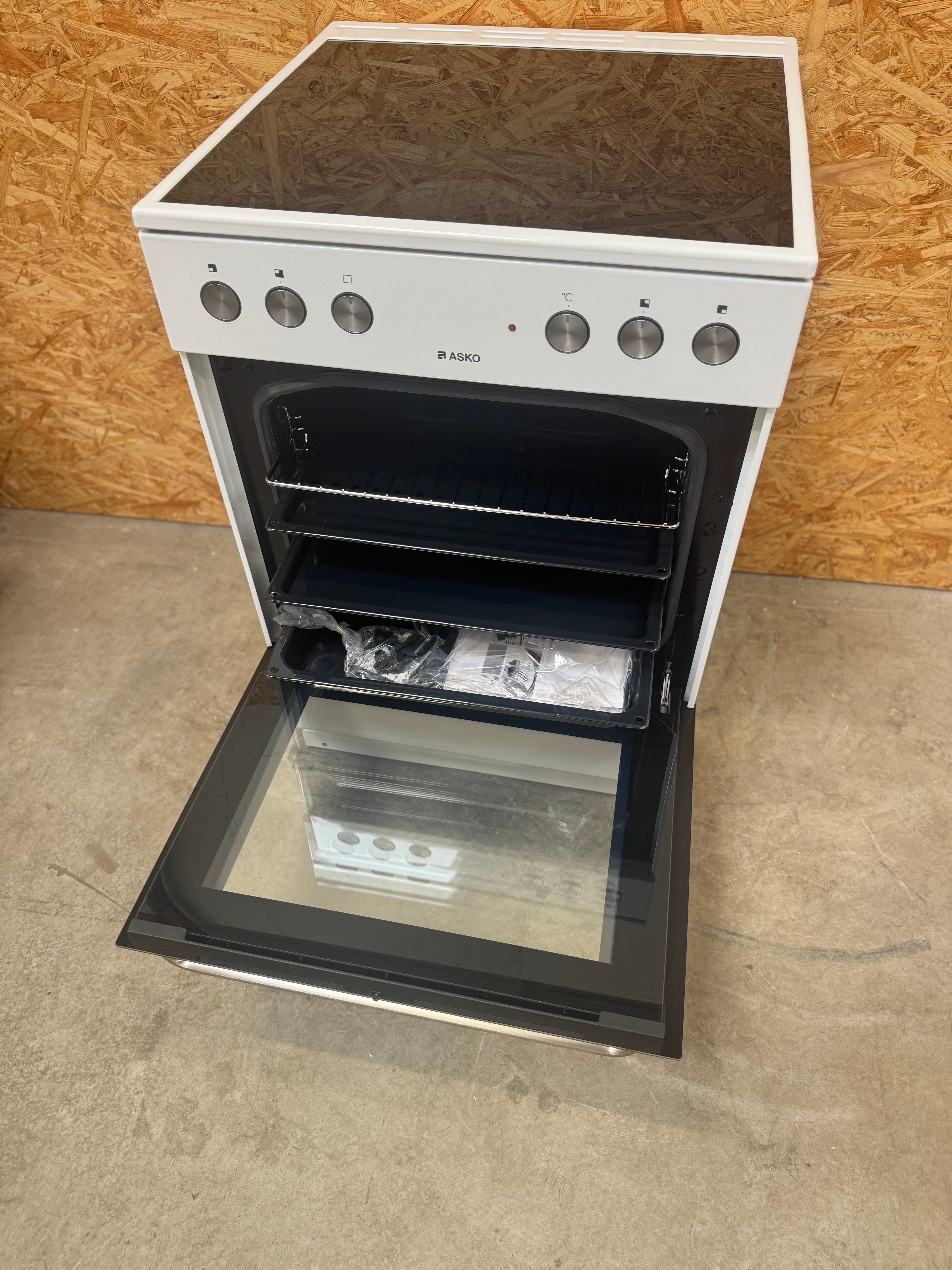 Asko Keramisk komfur CC364111W1 - D15454