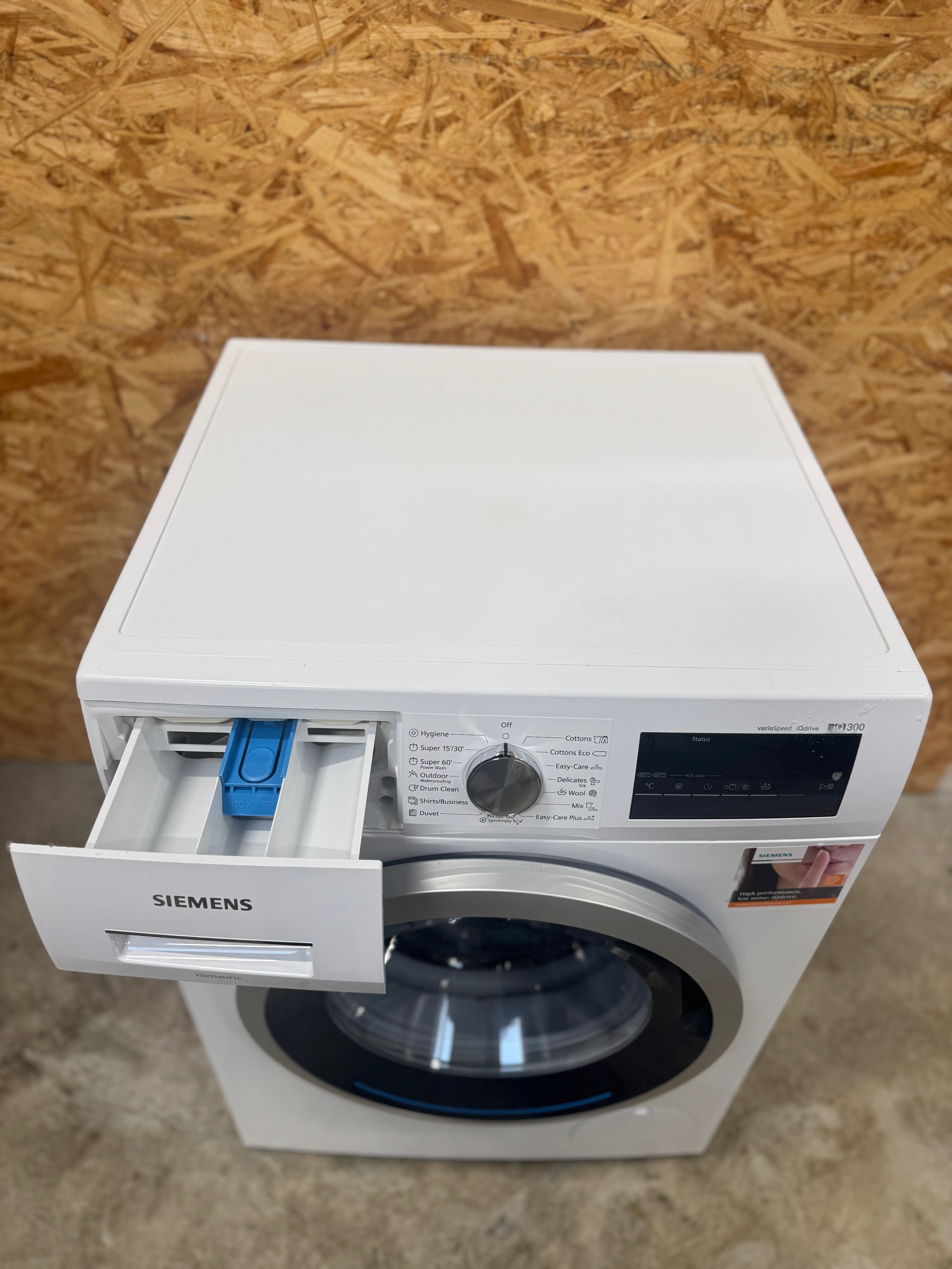 Siemens iQ300 vaskemaskine WM14N1B8DN - D17427