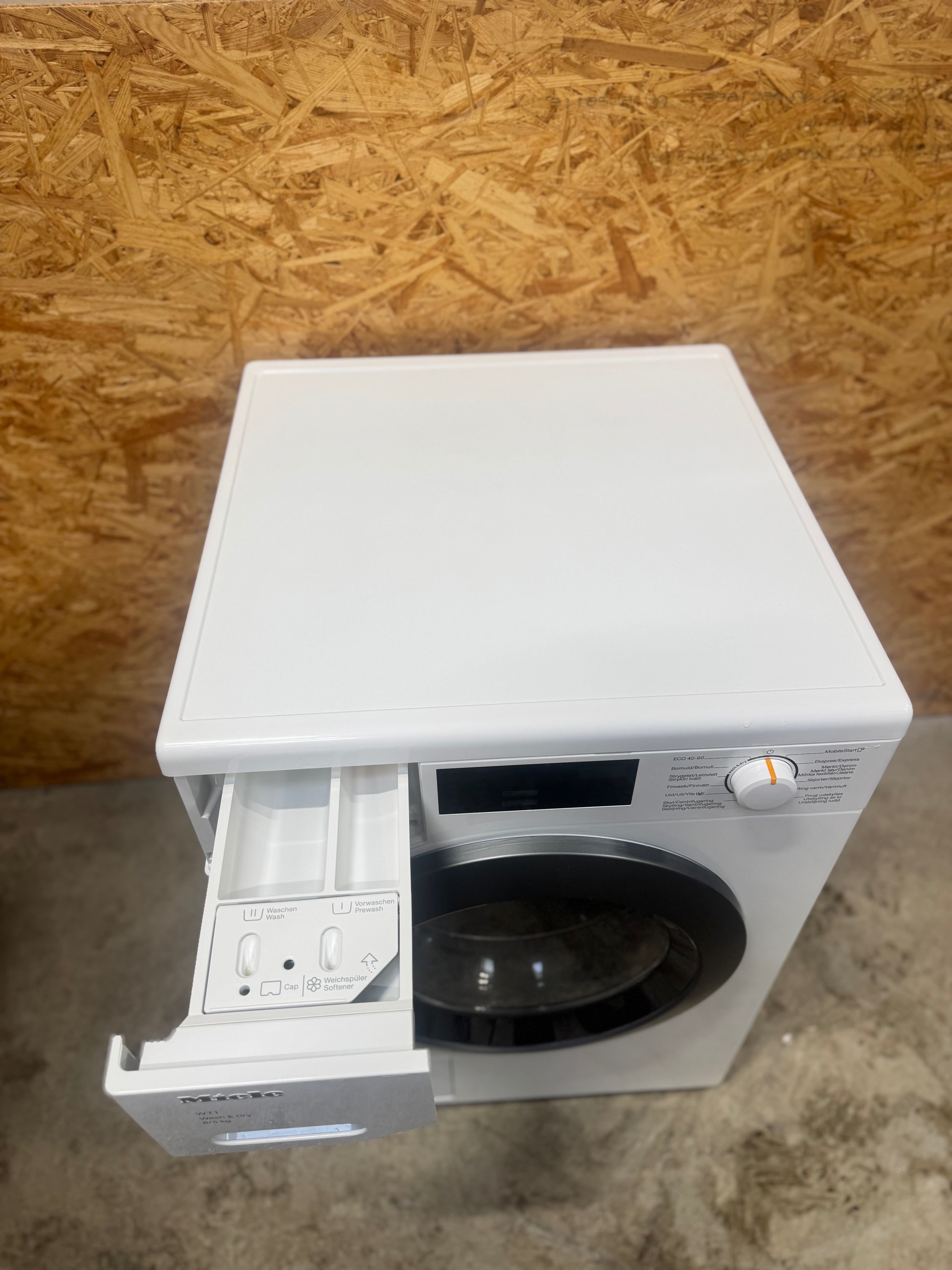 Miele kombi vaske-/tørremaskine WTD160WCS - D18029