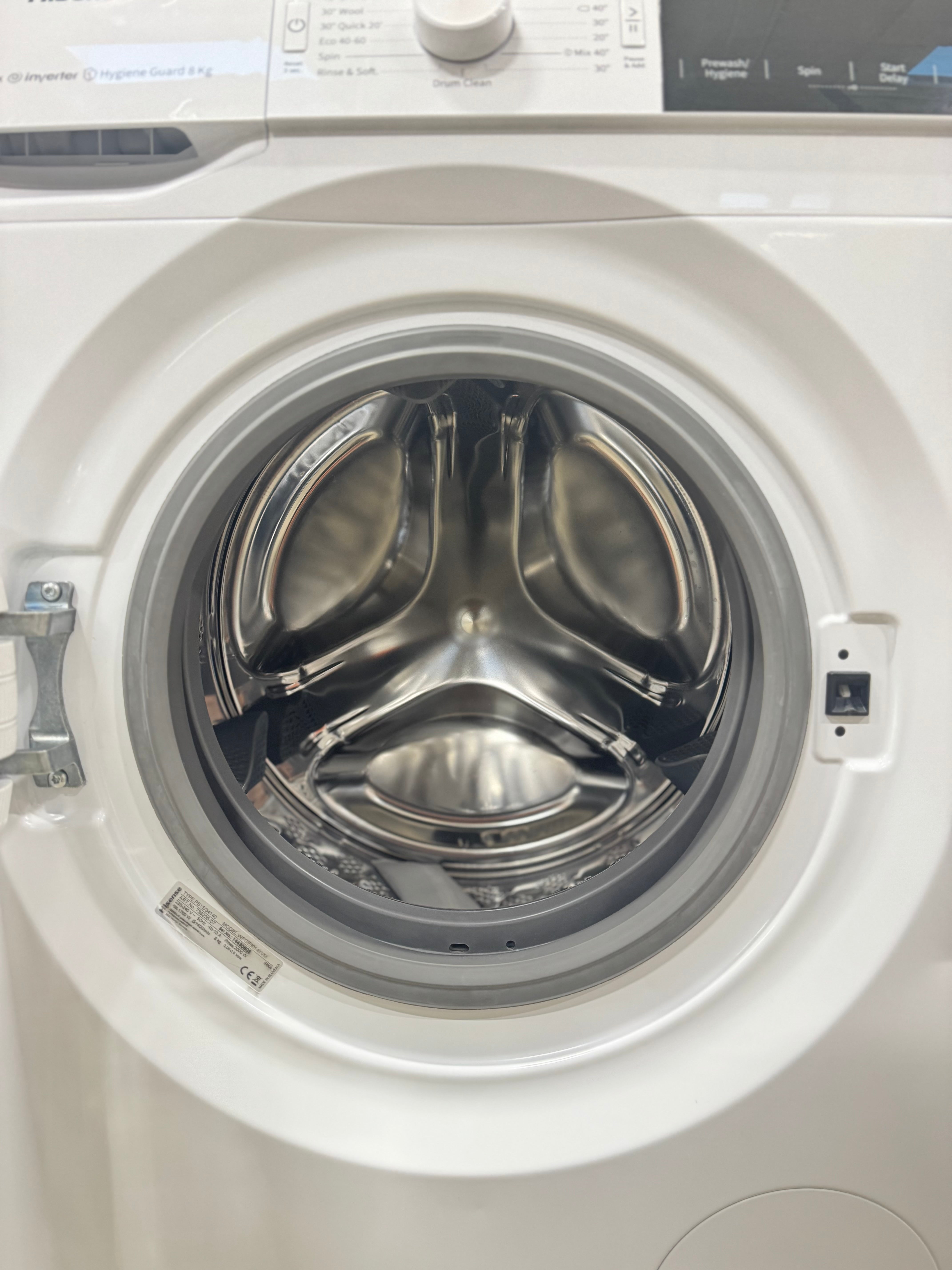 Hisense 8 kg. vaskemaskine WFGE80141VM - D13878