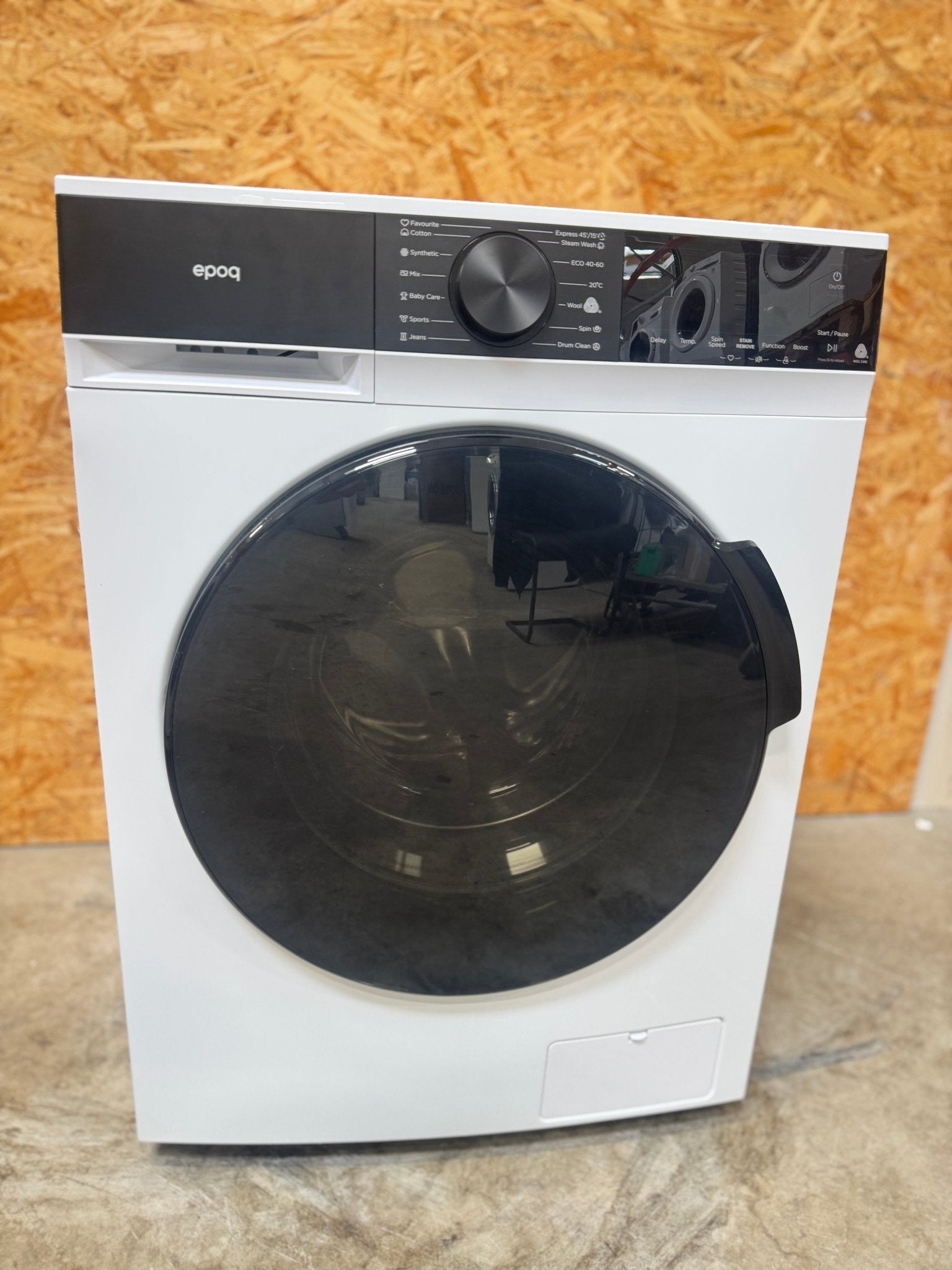 Epoq 10 kg. vaskemaskine EFL1014W23 - D18323 - Recirk - D18323
