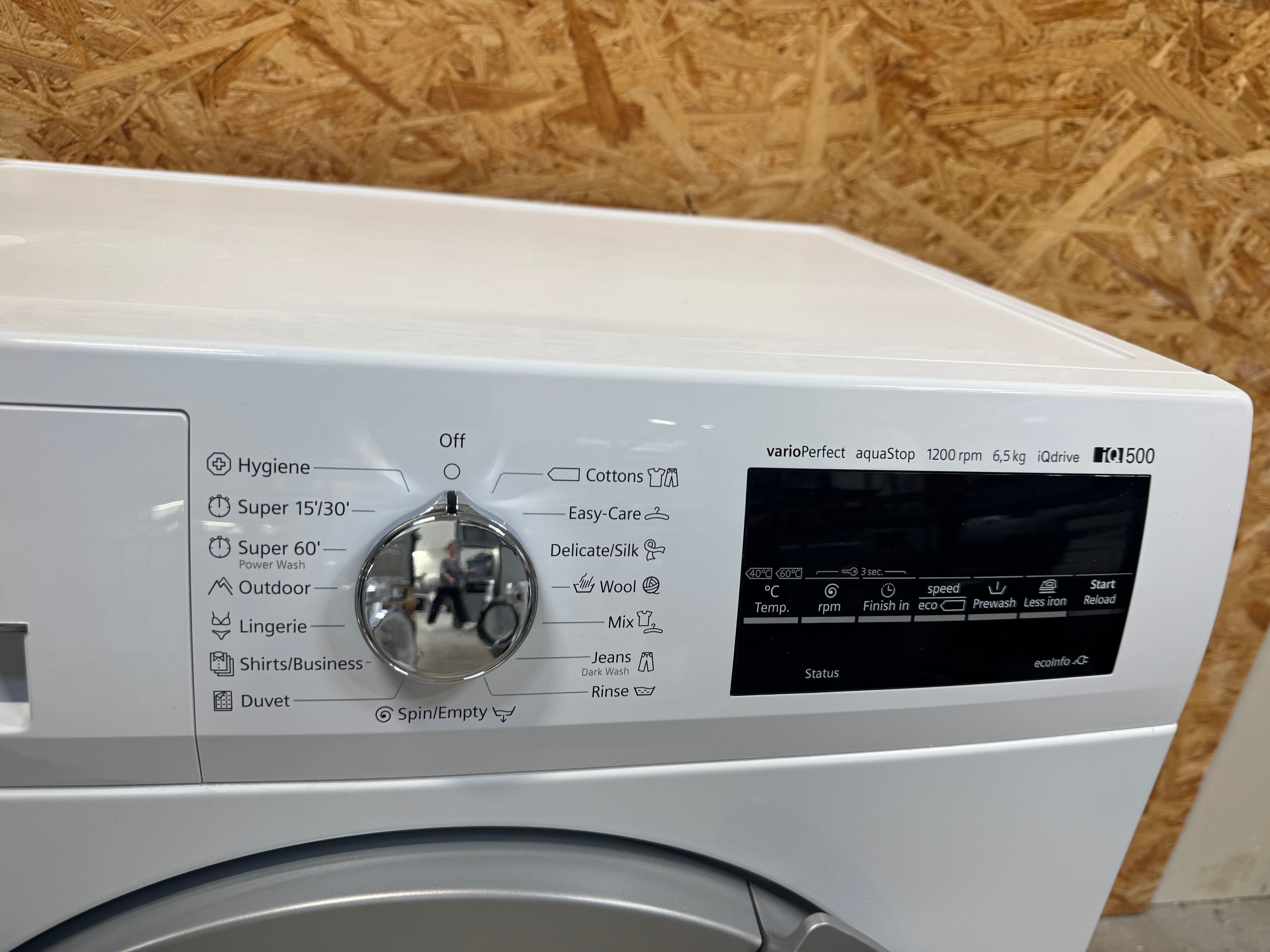 Siemens 40 cm. SlimLine vaskemaskine WS12T440BY - D18614