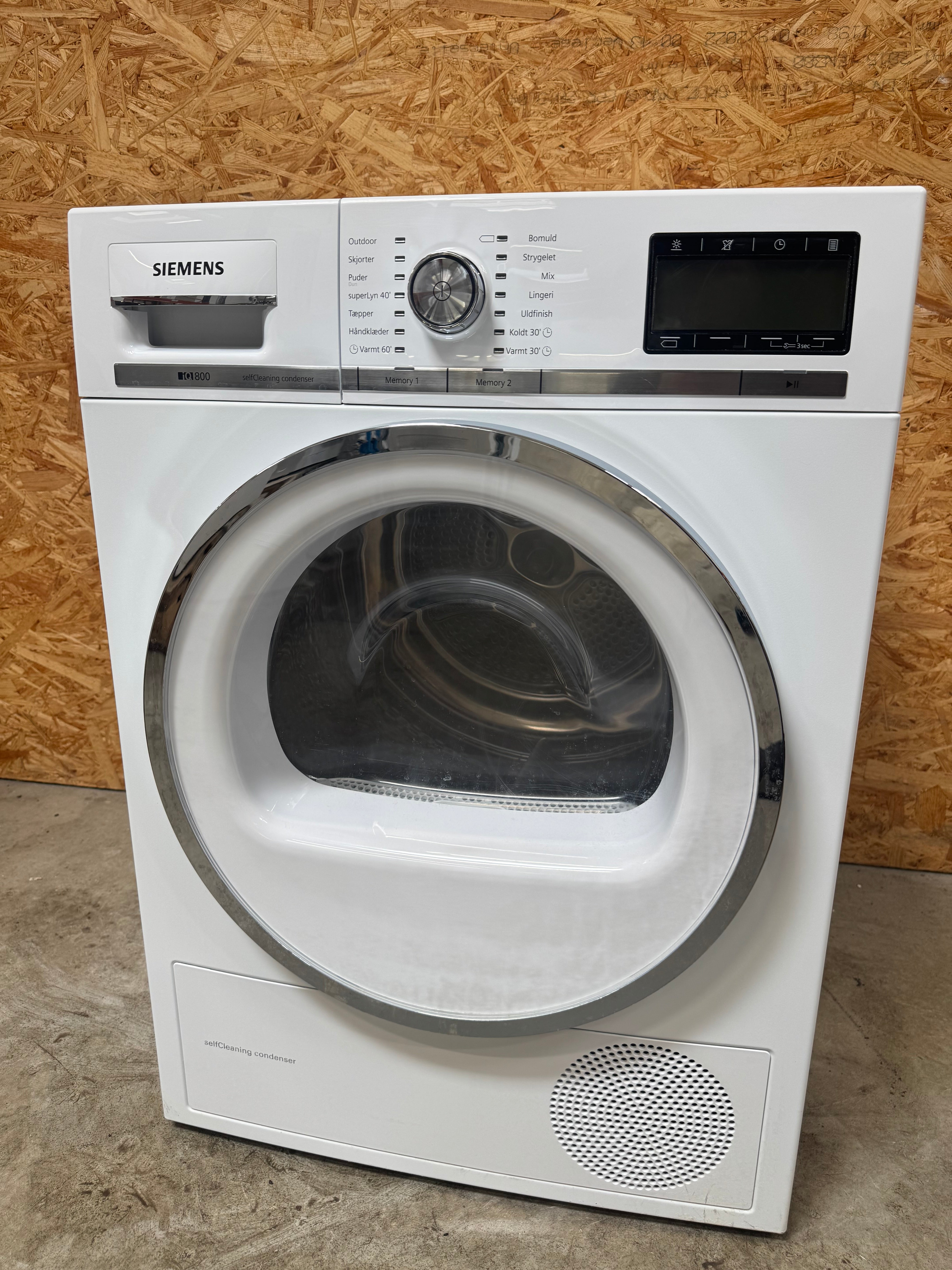 Siemens iQ800 tørretumbler WT47Y849DN - D18942