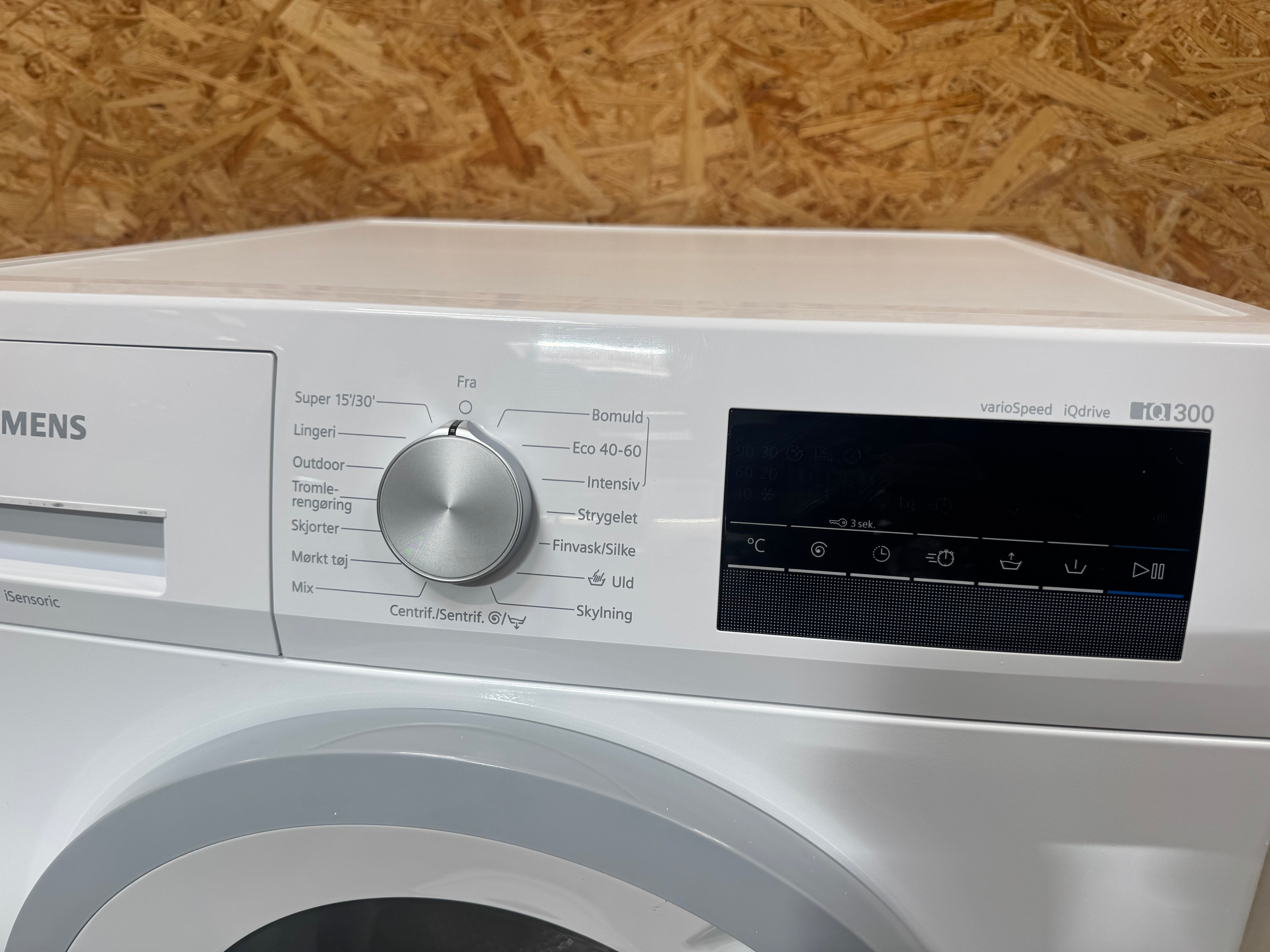 Siemens iQ300 vaskemaskine WM14N23BDN - D19126