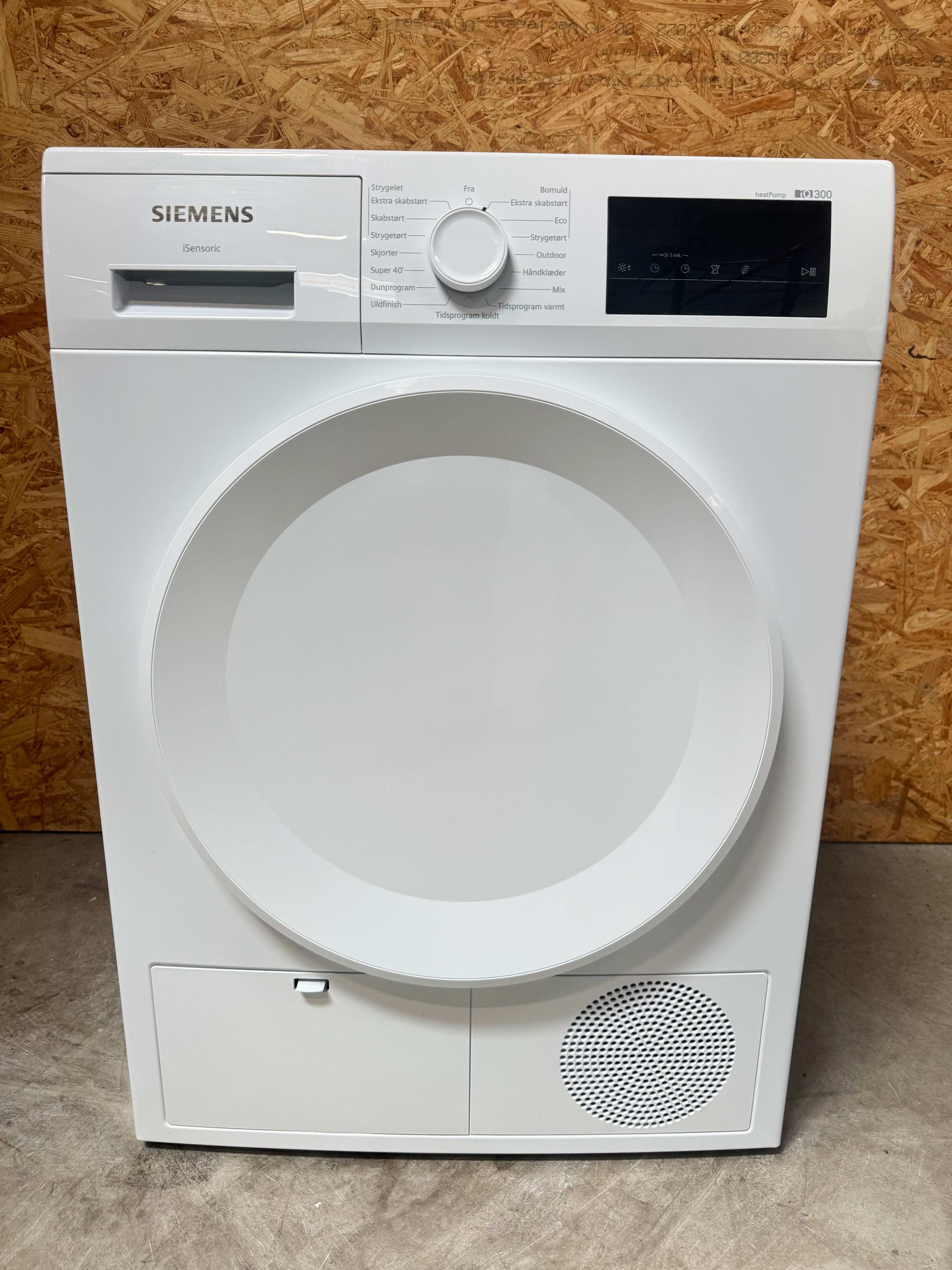 Siemens iQ300 tørretumbler WT43HV0EDN - D19240