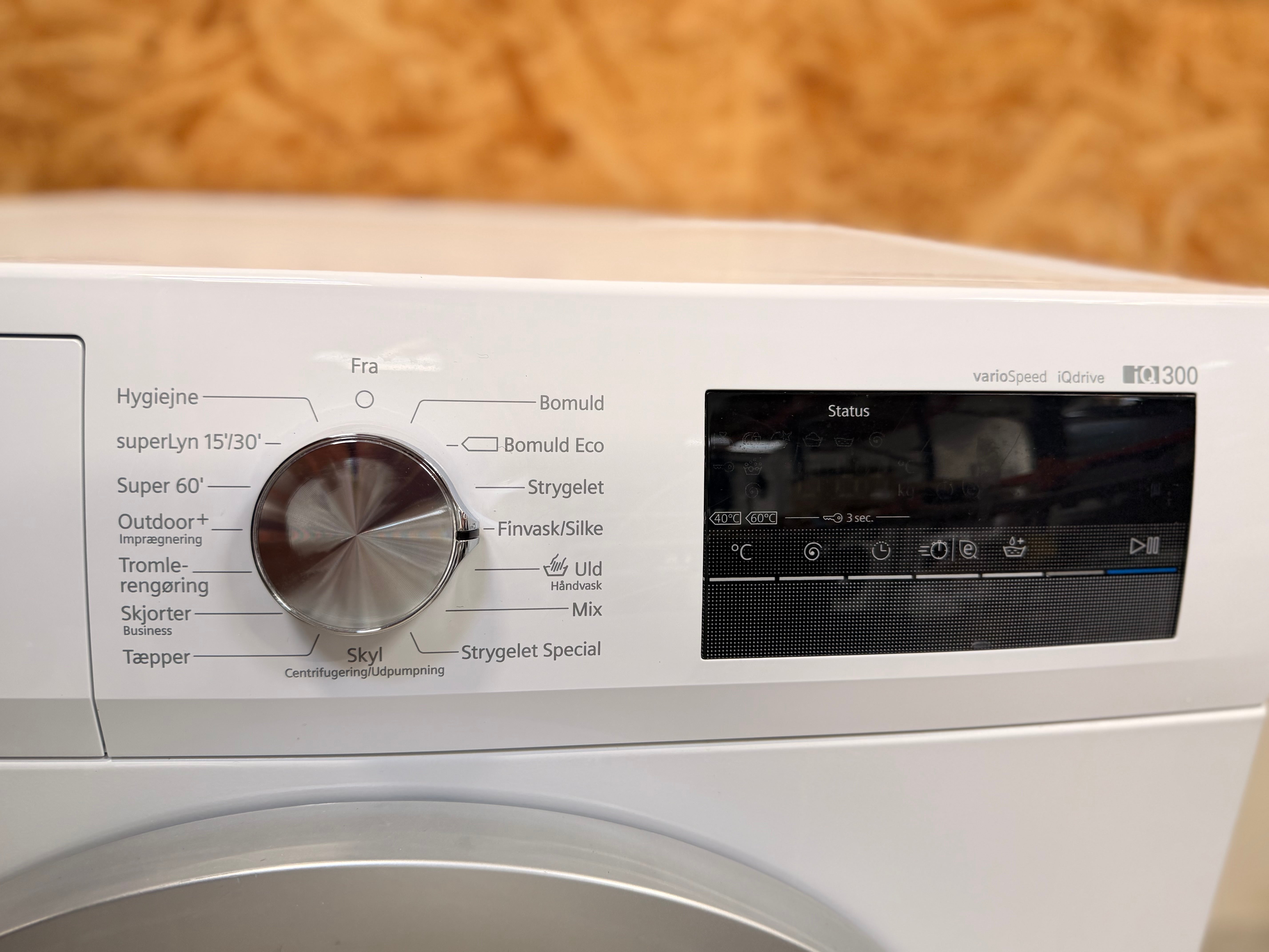 Siemens iQ300 vaskemaskine WM14N1B8DN - D19505