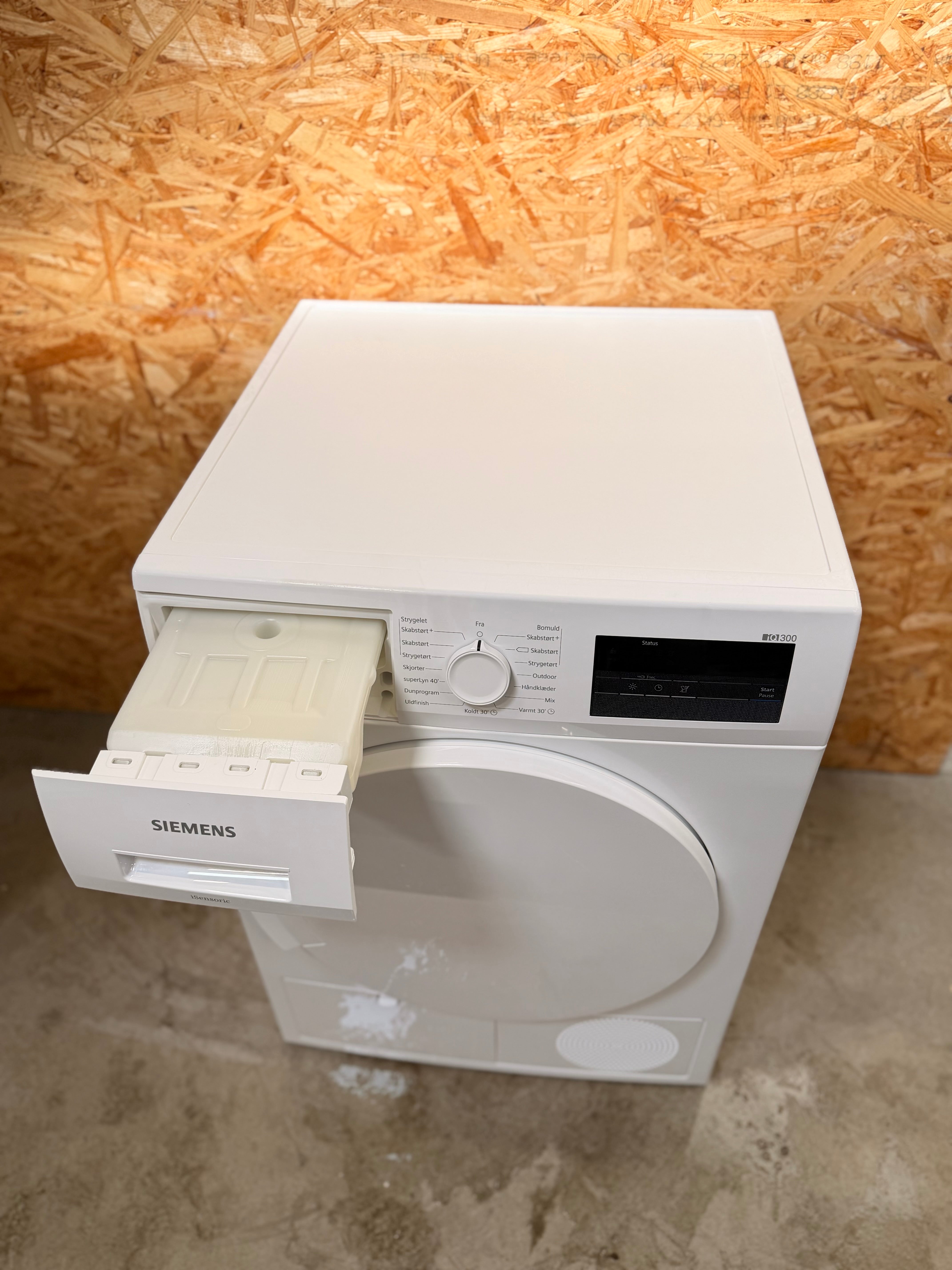 Siemens iQ300 tørretumbler WT43H007DN - D19875