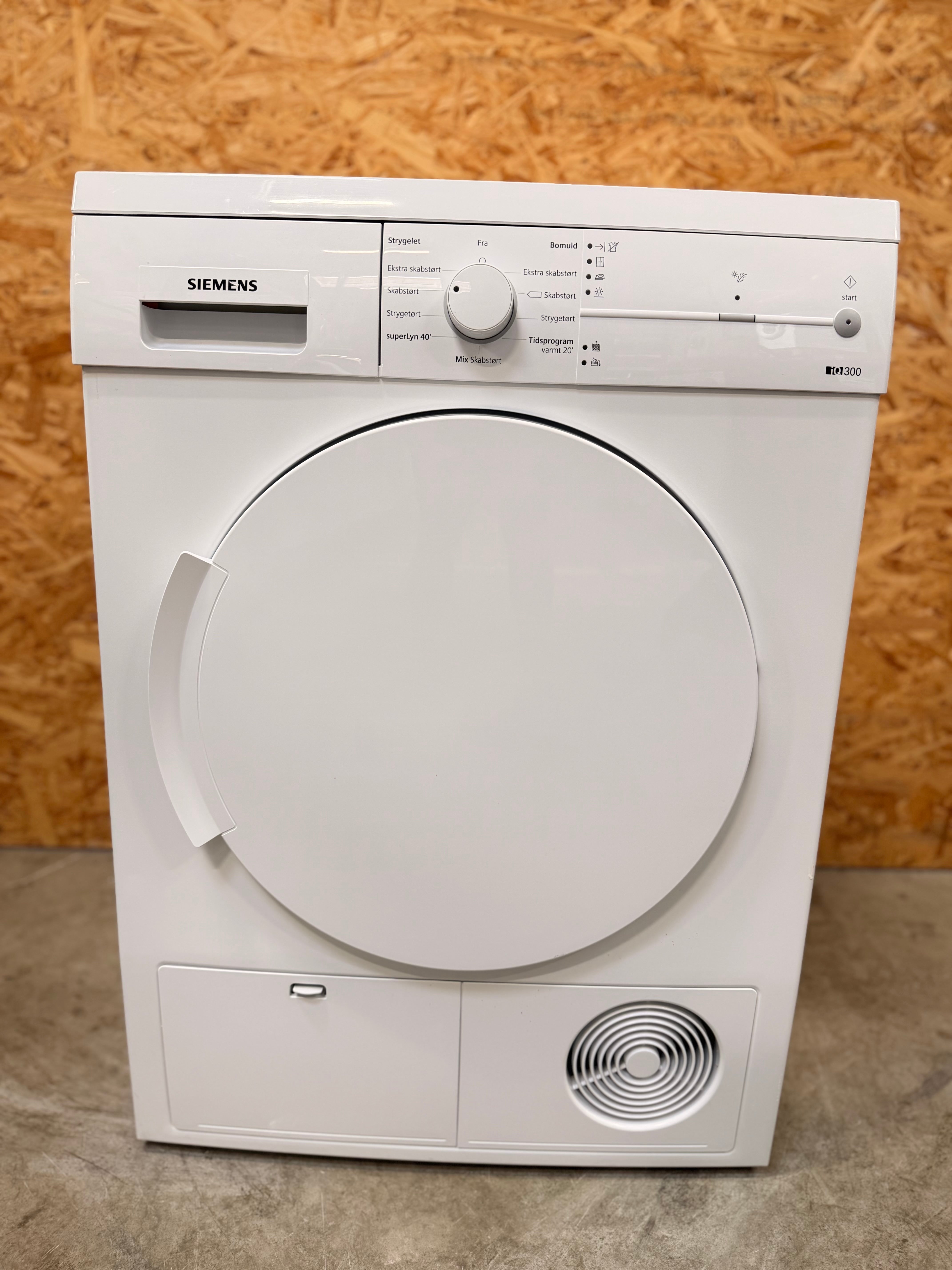 Siemens kondenstørretumbler WT44E1L7DN - D19633
