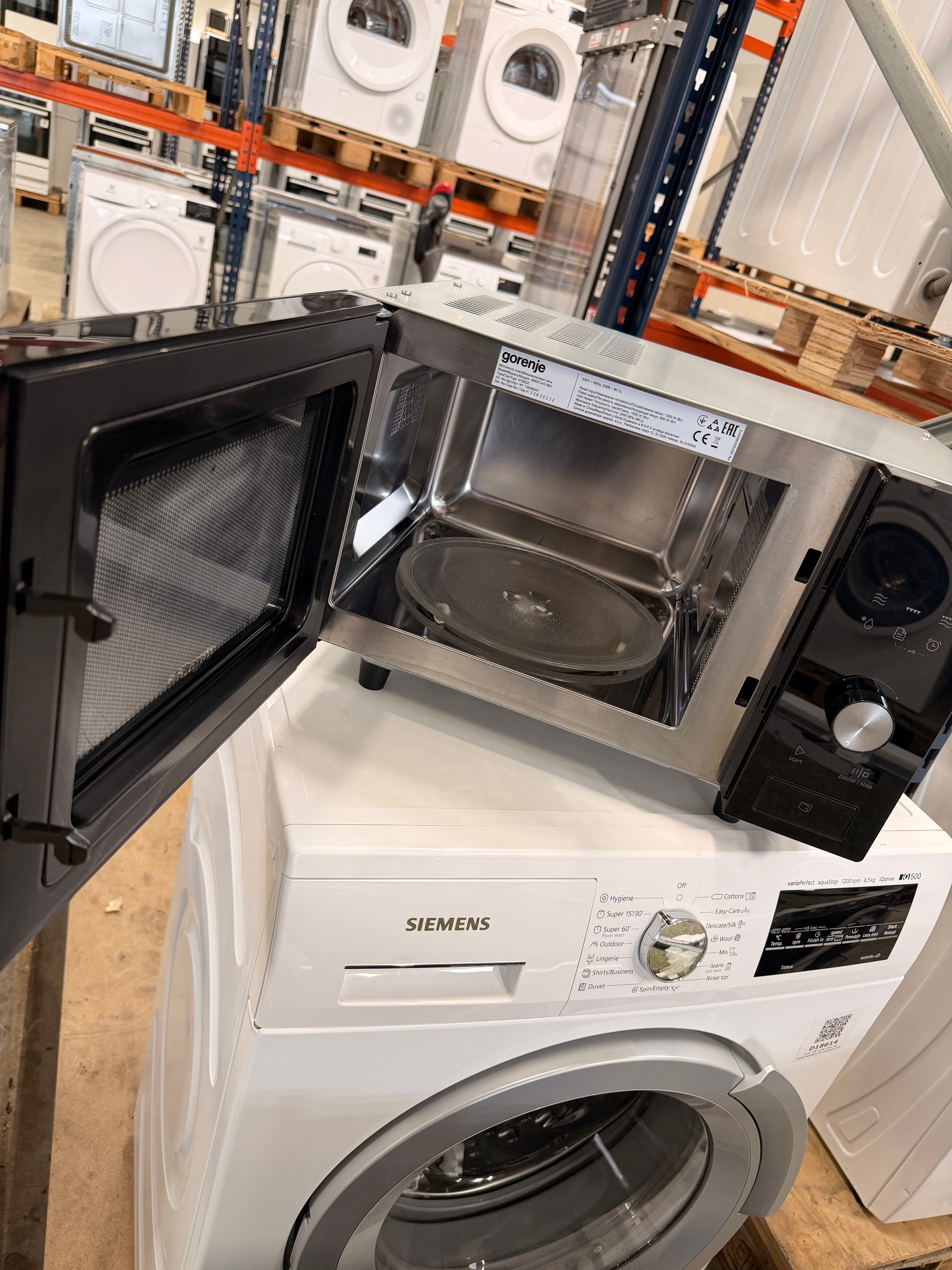 Gorenje mikrobølgeovn m. grill BM201AG1BG - D19713