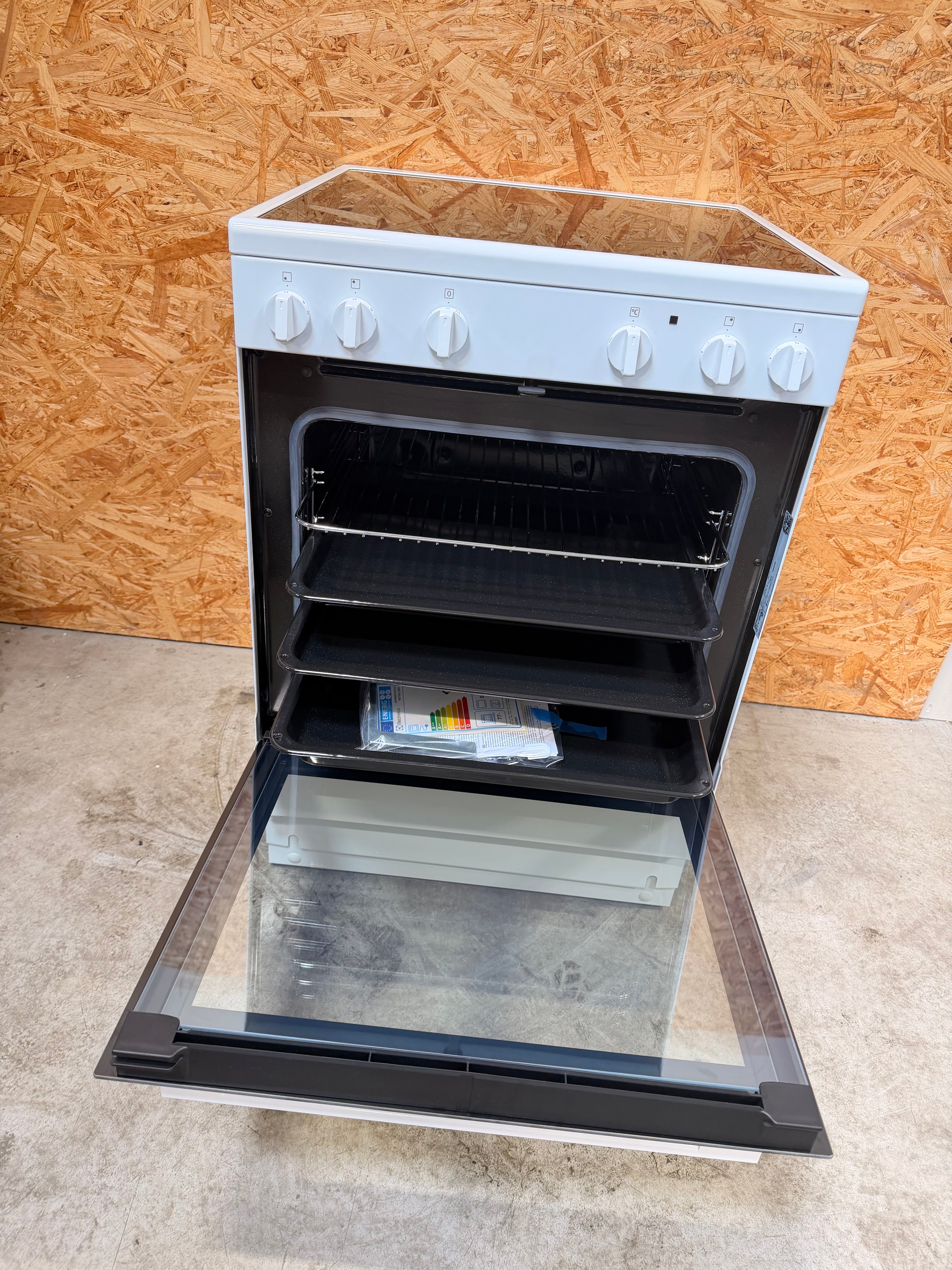 Electrolux keramisk komfur KKR6001ANW - D19699