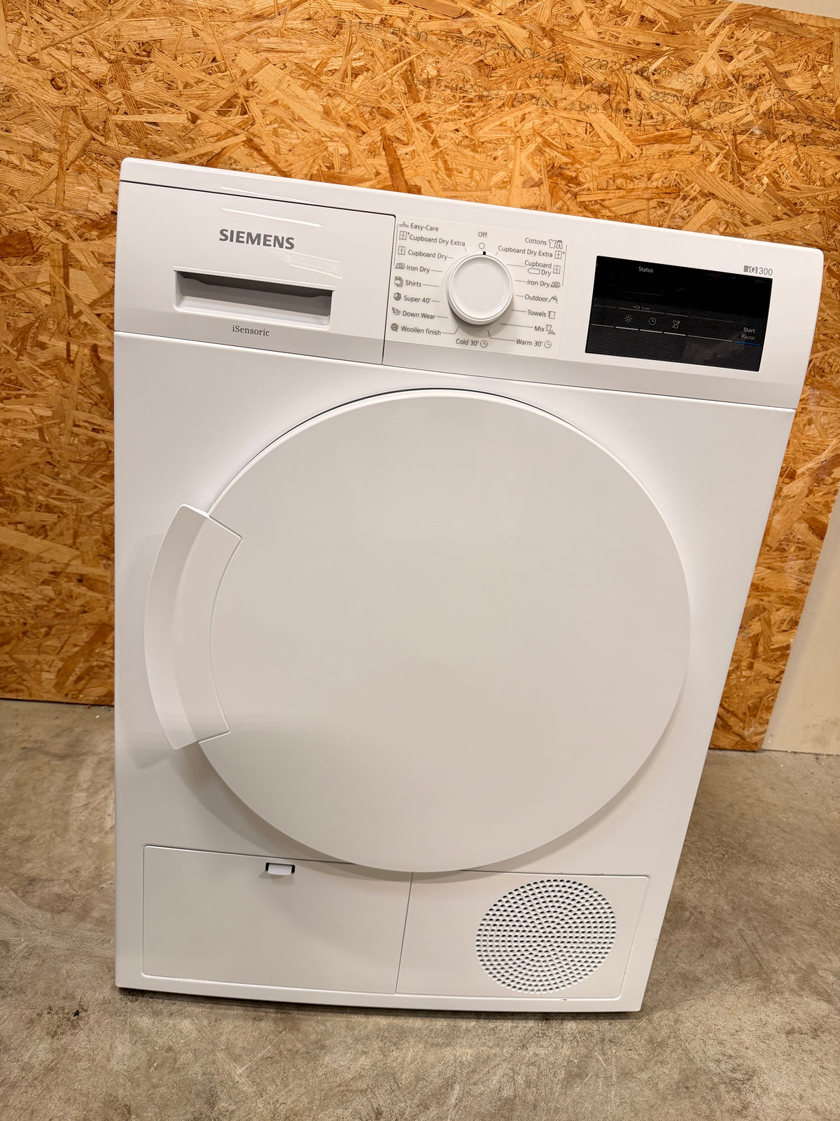 Siemens iQ300 tørretumbler WT43H007DN - D19976