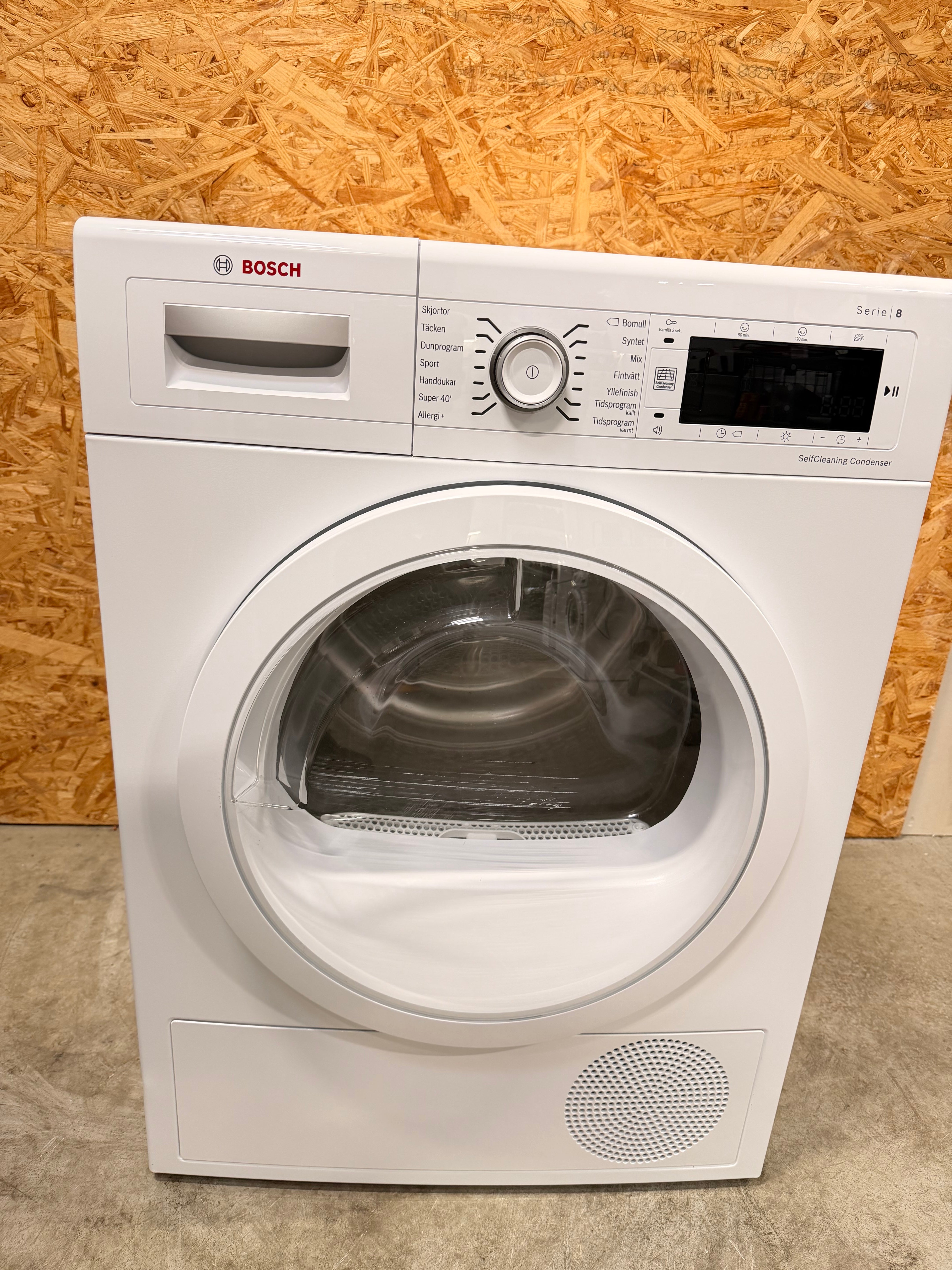 Bosch tørretumbler WTW875L8SN - D19695