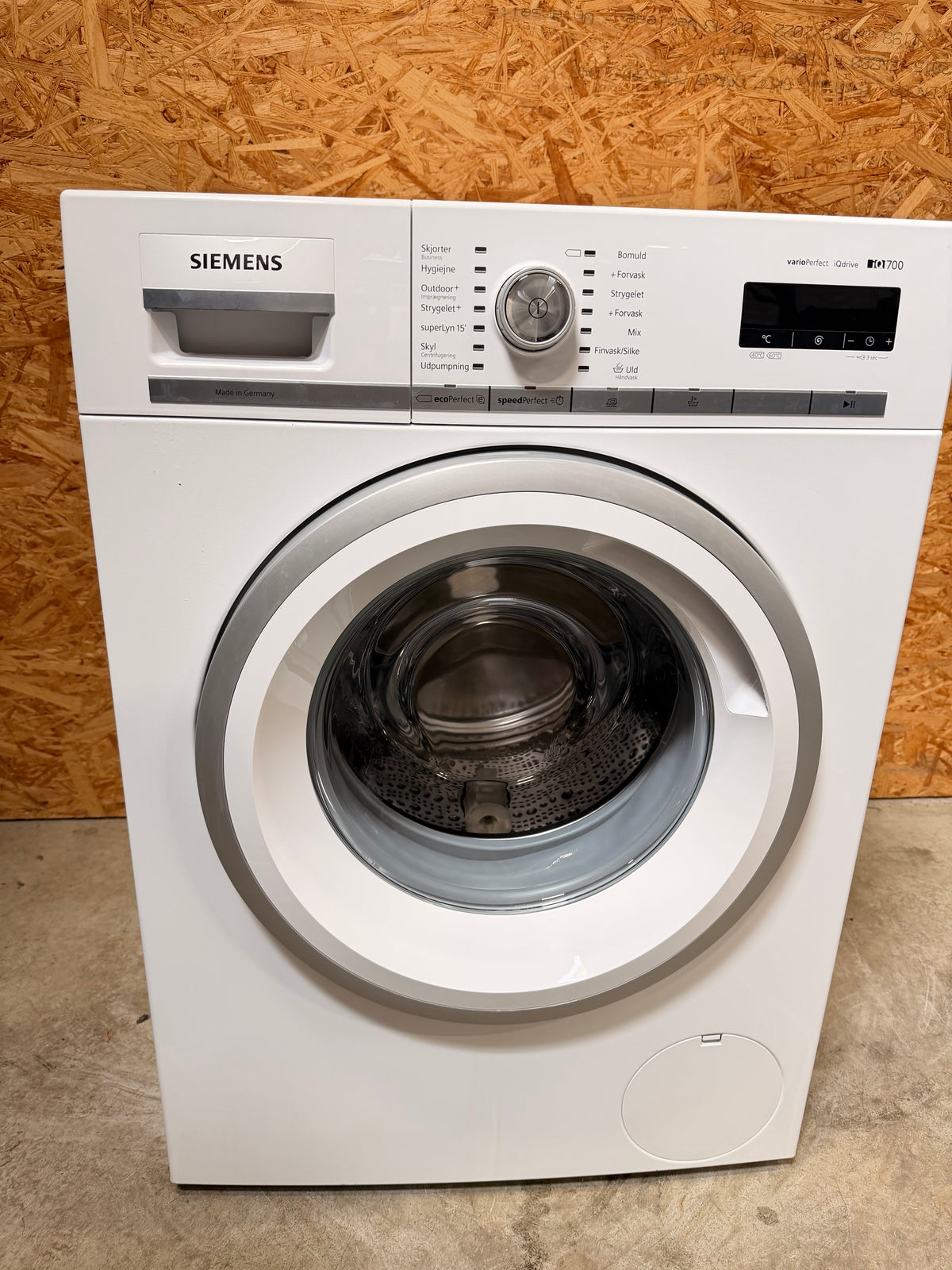 Siemens iQ700 vaskemaskine WM16W468DN - D19994