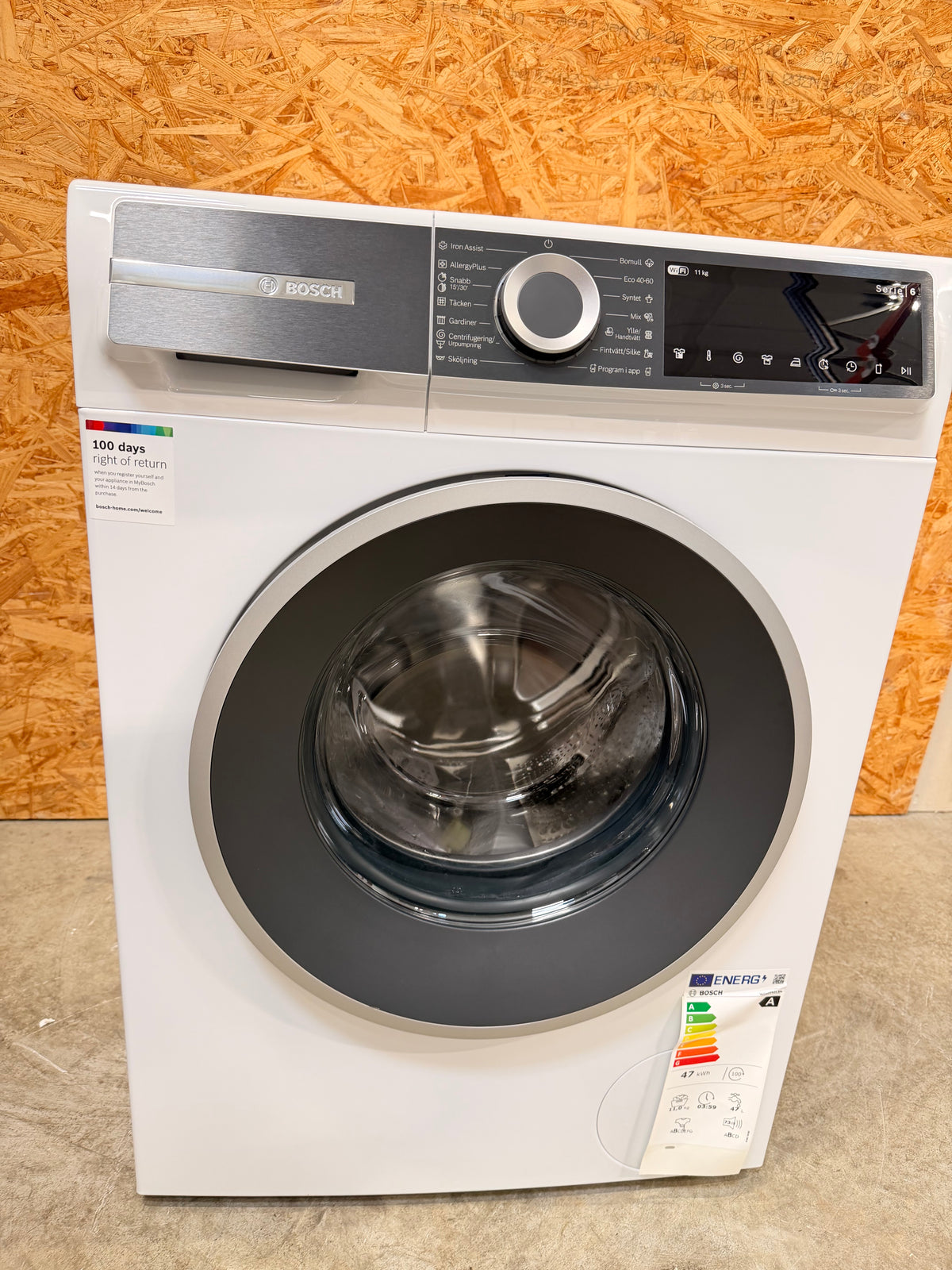 Bosch serie 6 vaskemaskine WGK264ZLSN - D20099