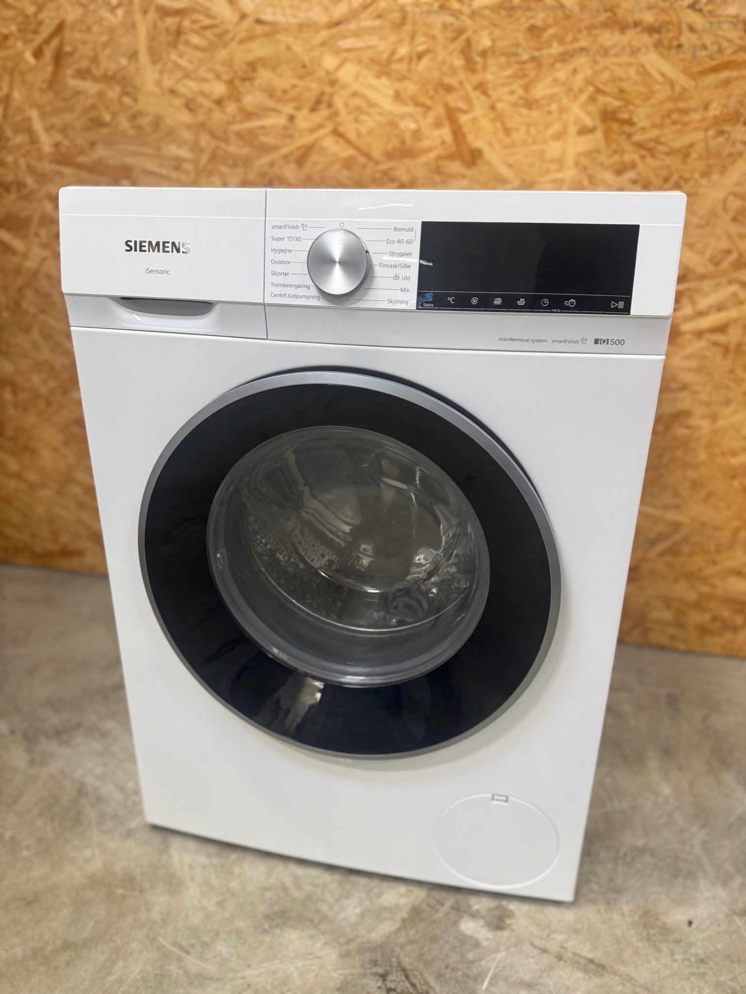 Siemens iQ500 vaskemaskine 9 kg. WG44G12BDN - D17013 - Recirk - D17013