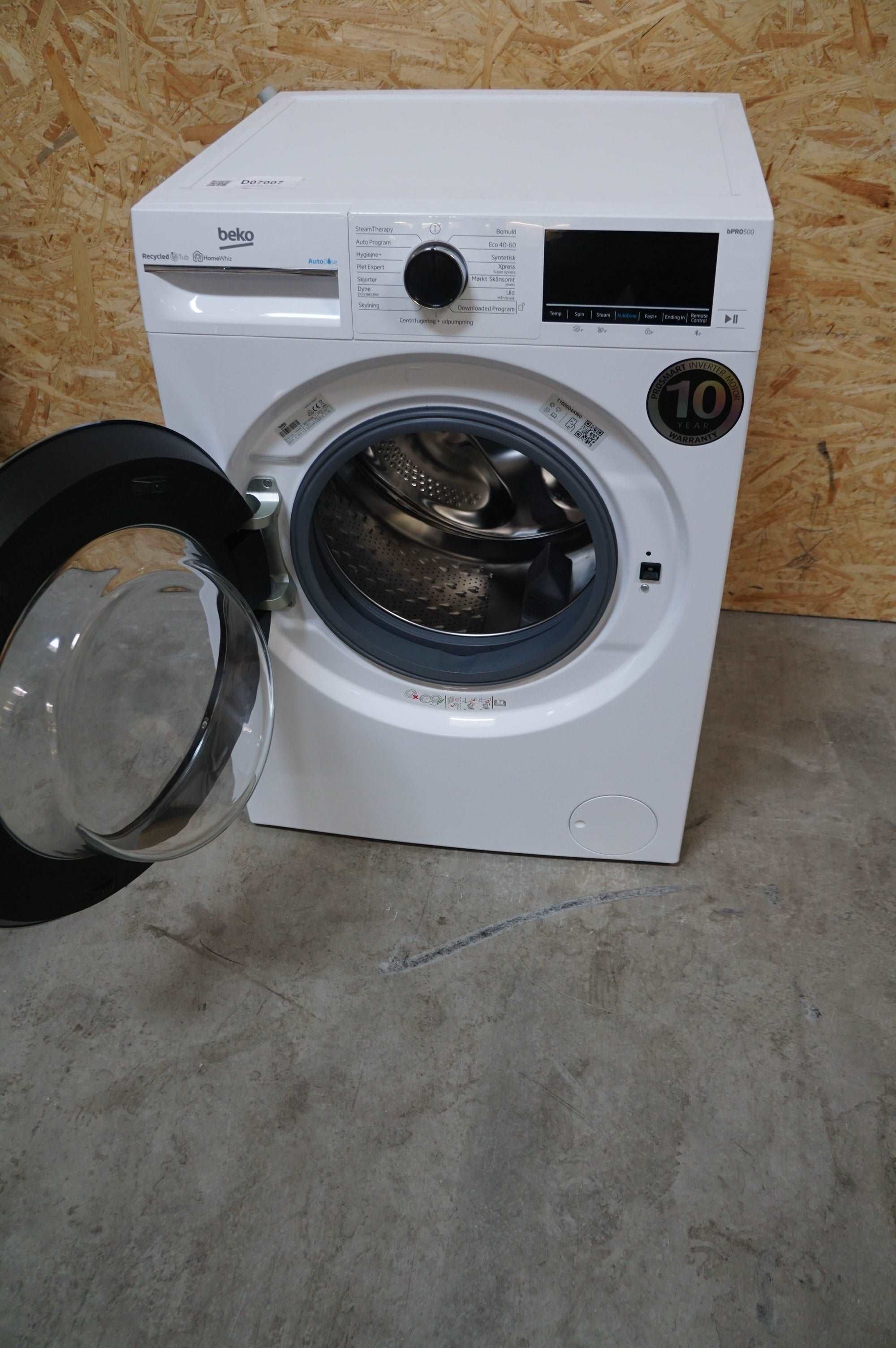 vaskemaskine BWFT710416WB 10 kg