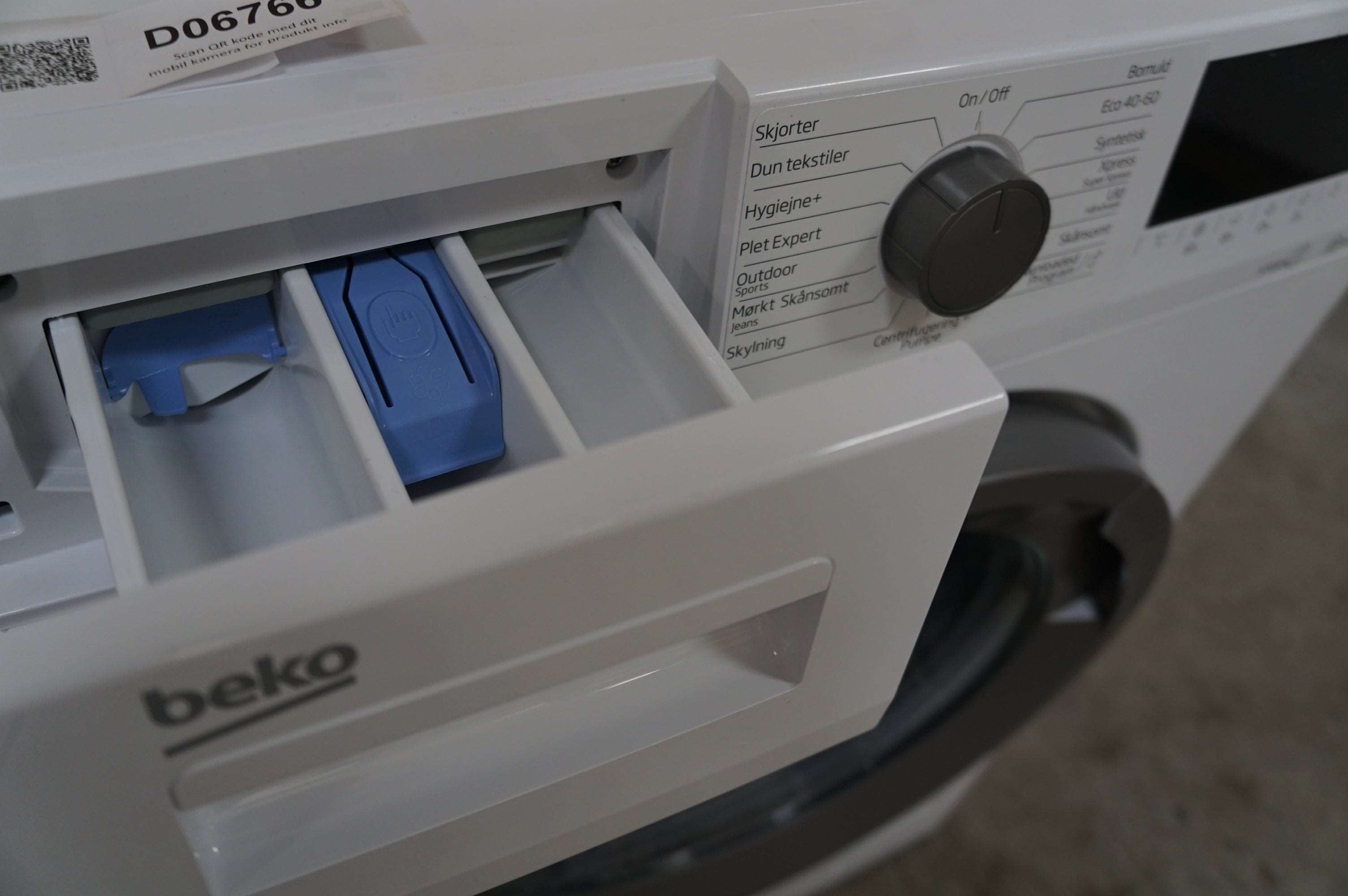 Beko vaskemaskine EWTV7716XS3PT
