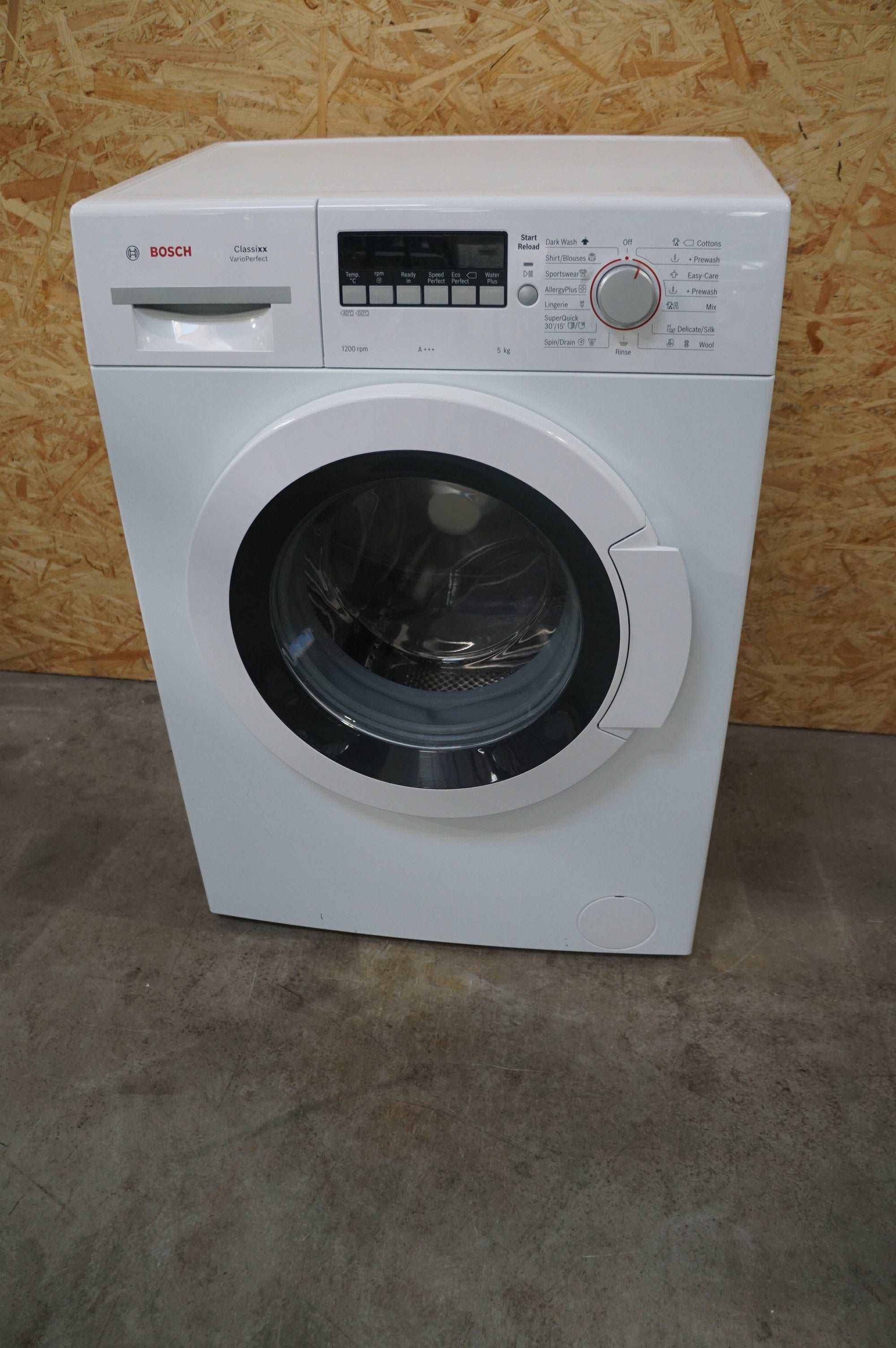Bosch vaskemaskine slimline WLG24260BY
