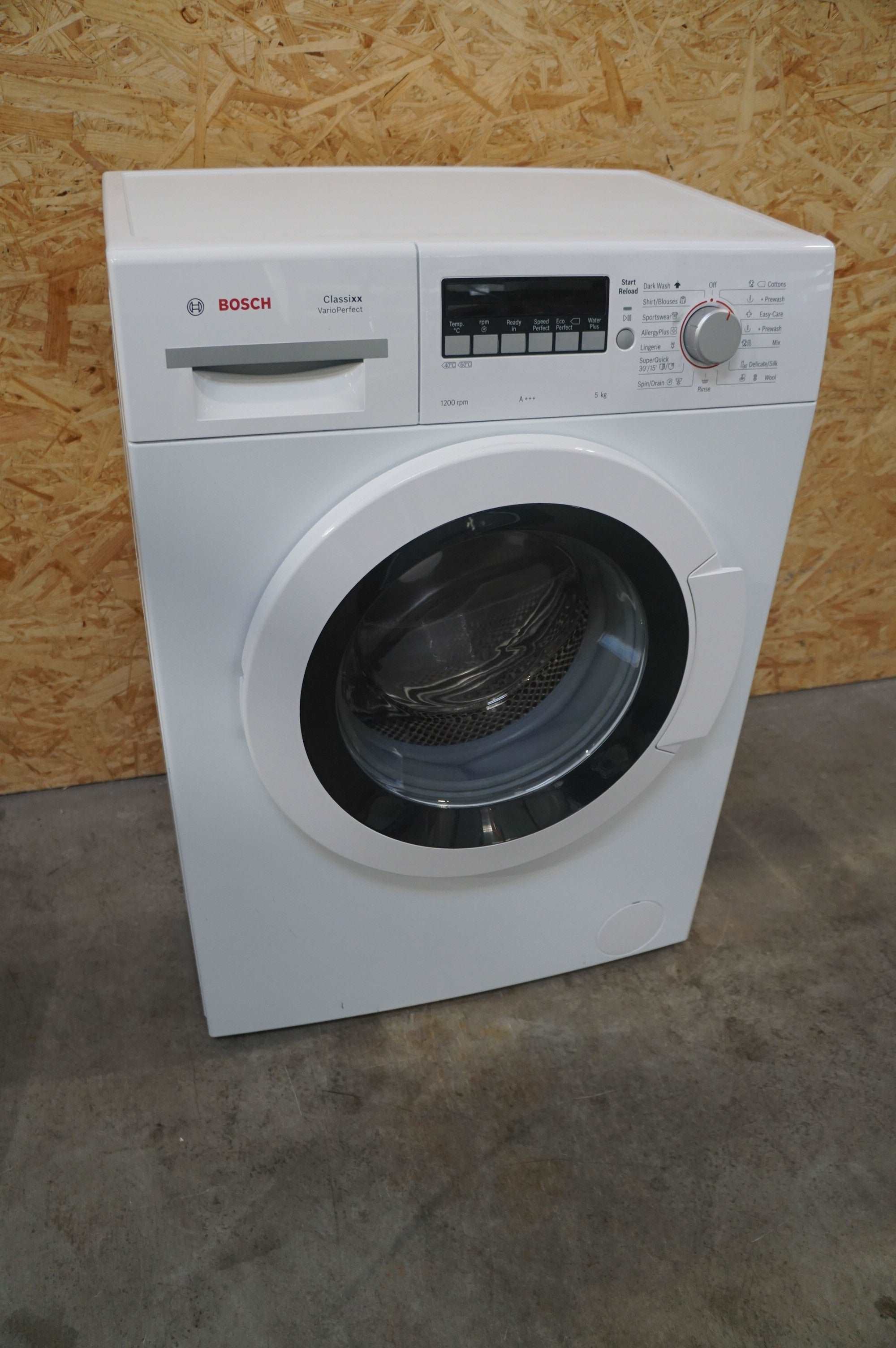 Bosch vaskemaskine slimline WLG24260BY