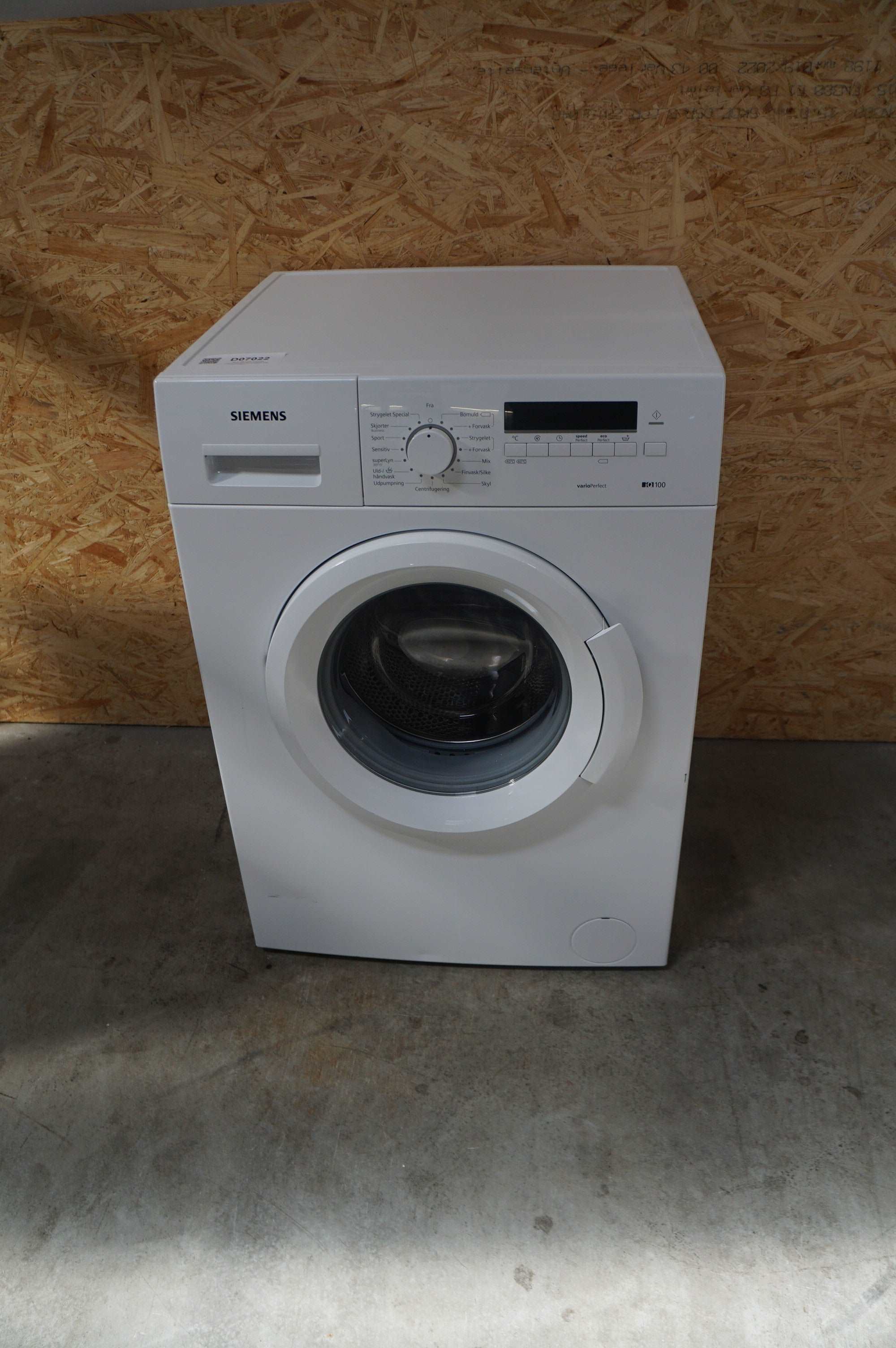 Siemens vaskemaskine WM14B262DN