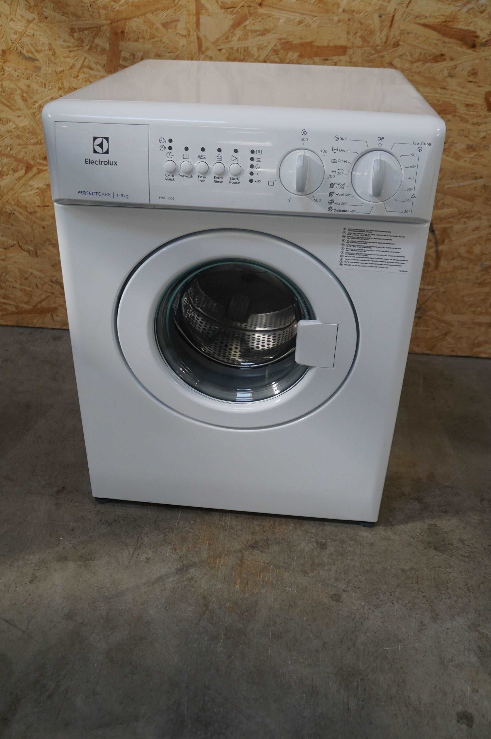 Electrolux kompakt vaskemaskine EWC1352