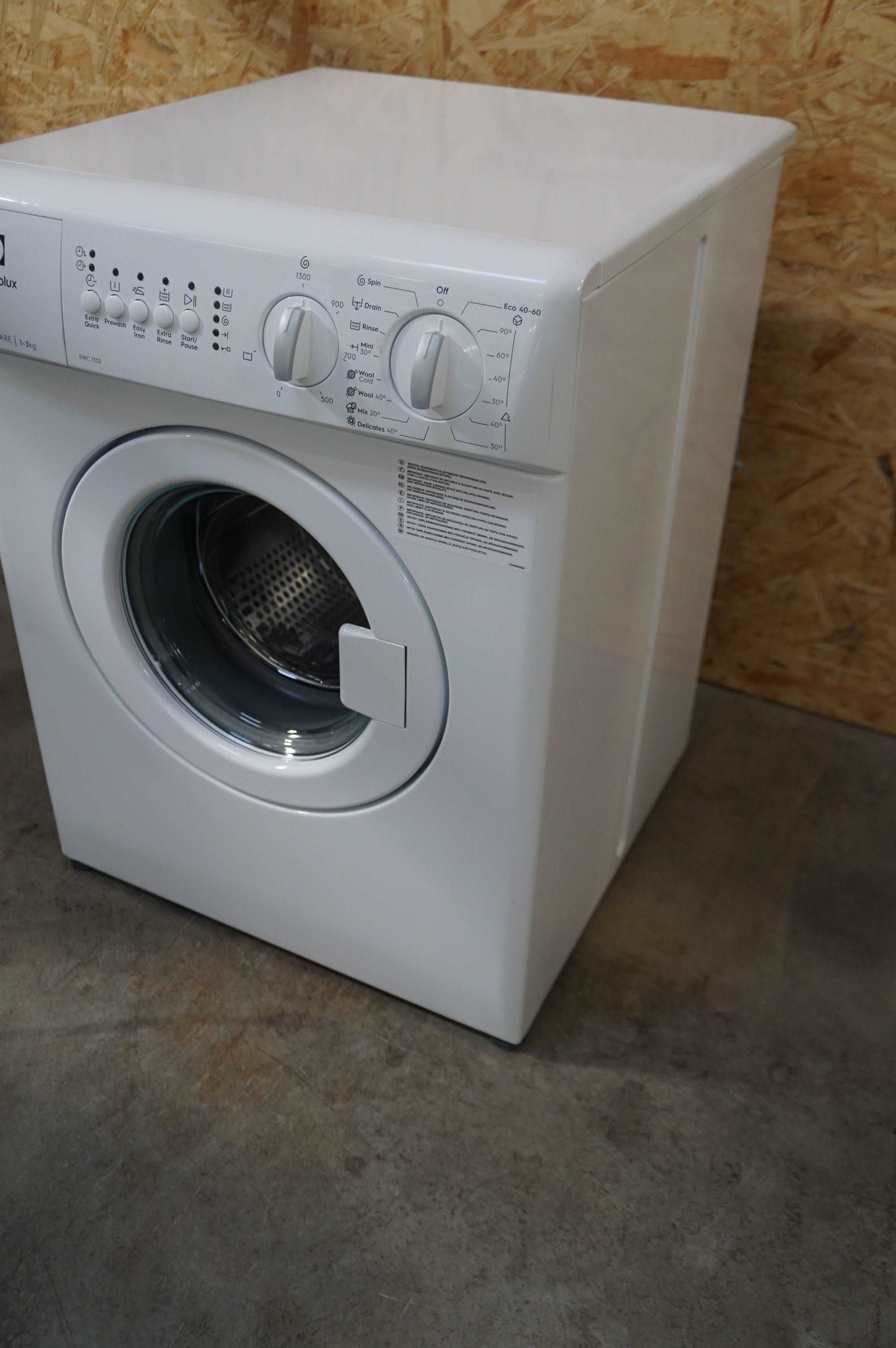 Electrolux kompakt vaskemaskine EWC1352