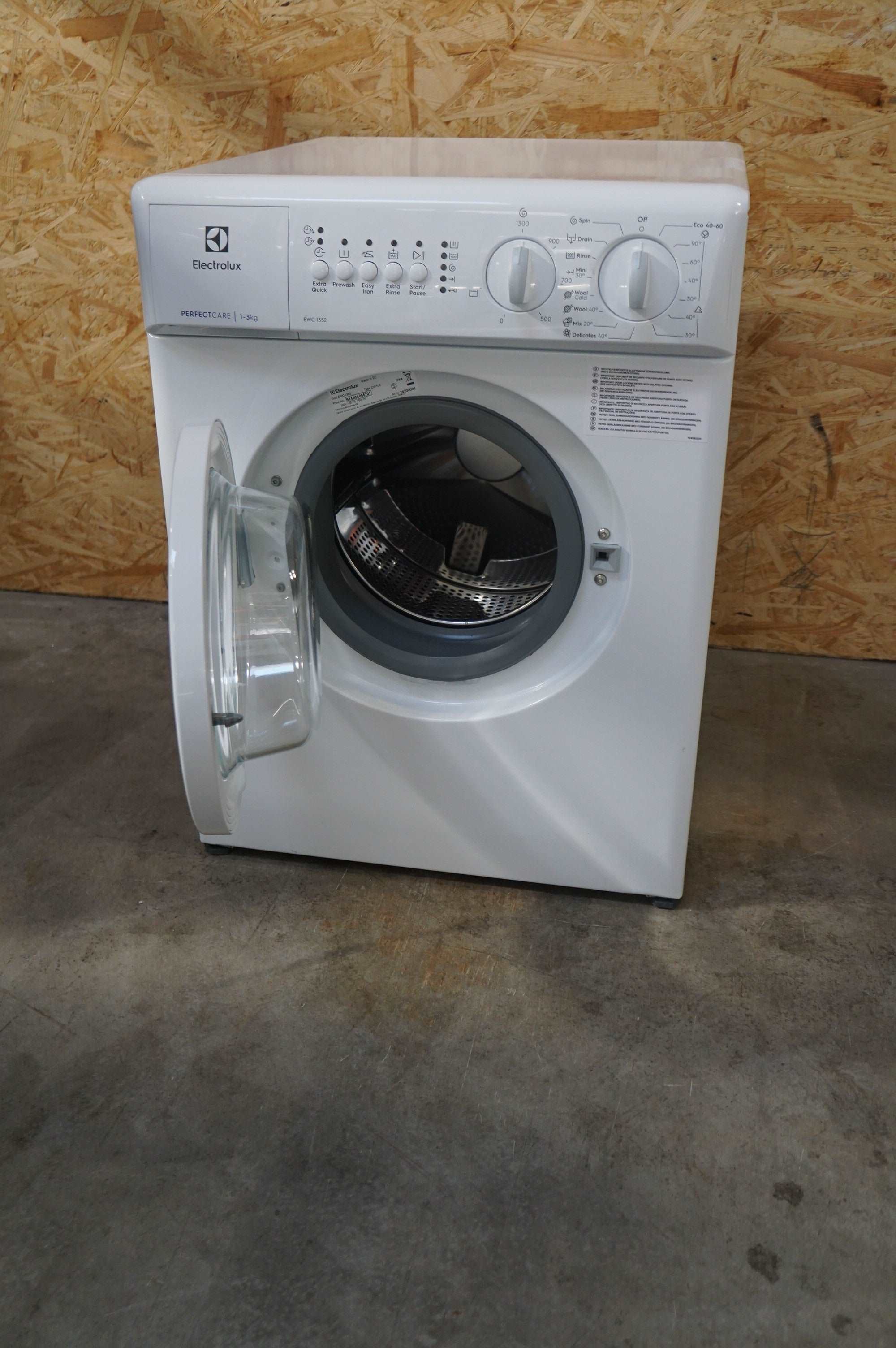 Electrolux kompakt vaskemaskine EWC1352