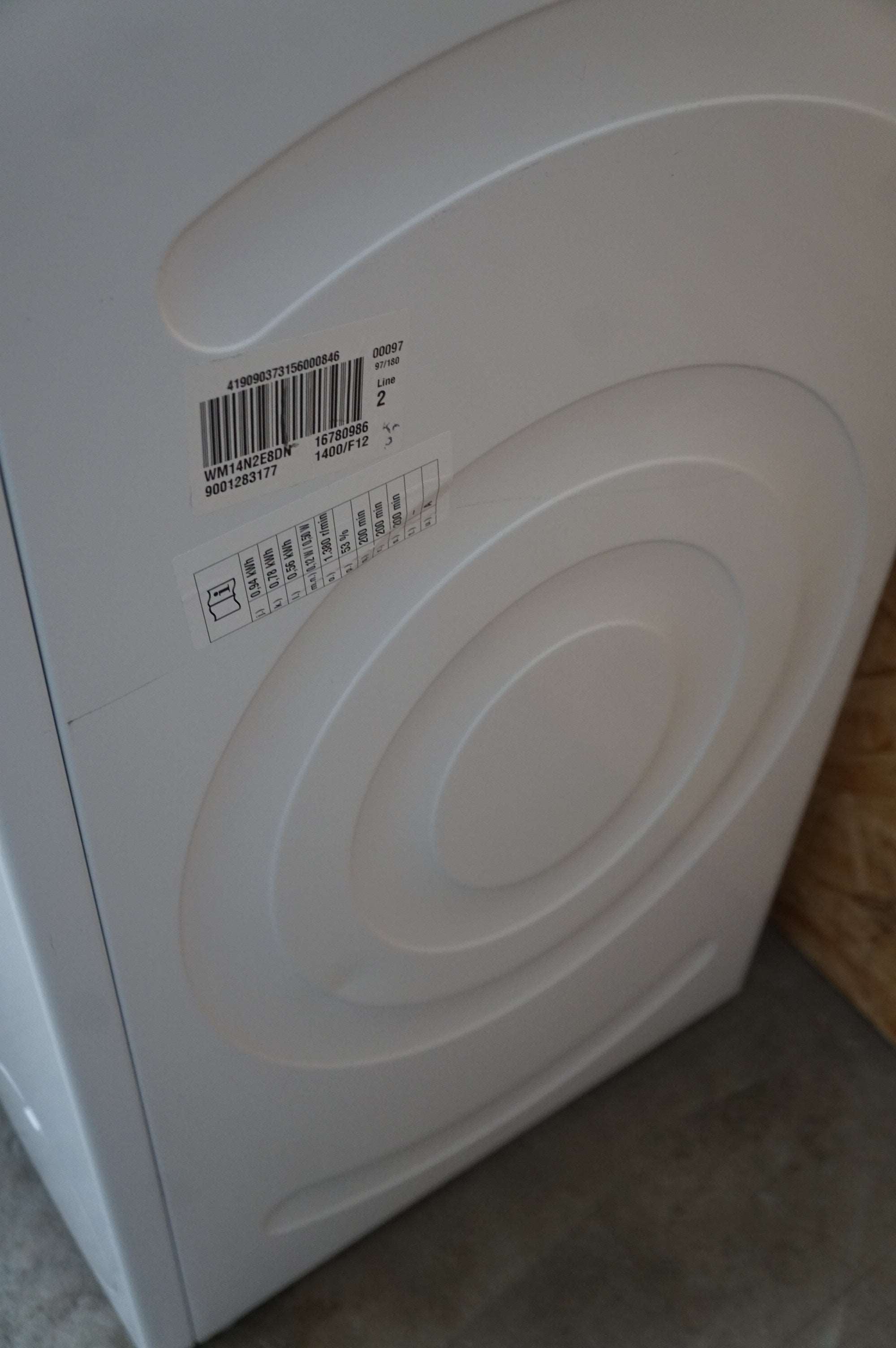 Siemens iQ300 vaskemaskine WM14N2E8DN