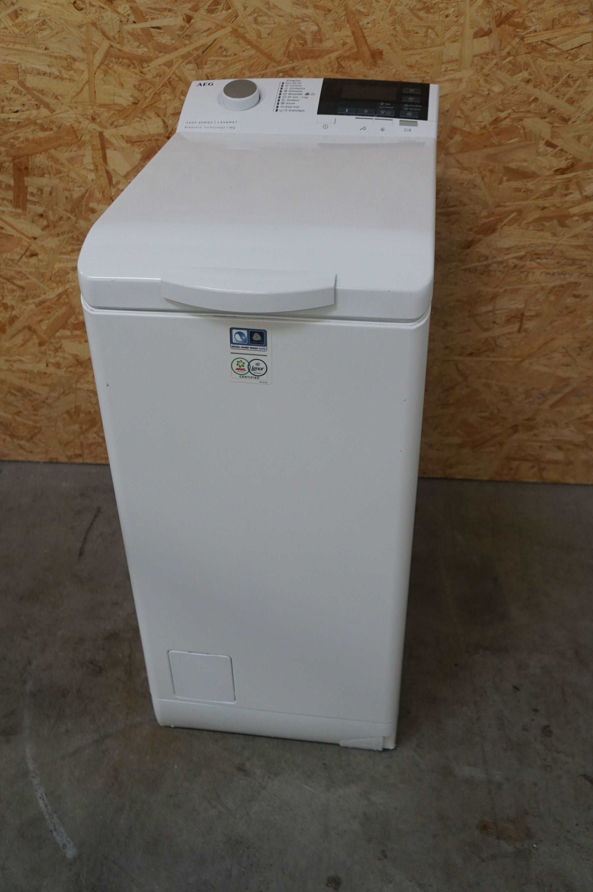AEG topbetjent vaskemaskine L6TDN641G