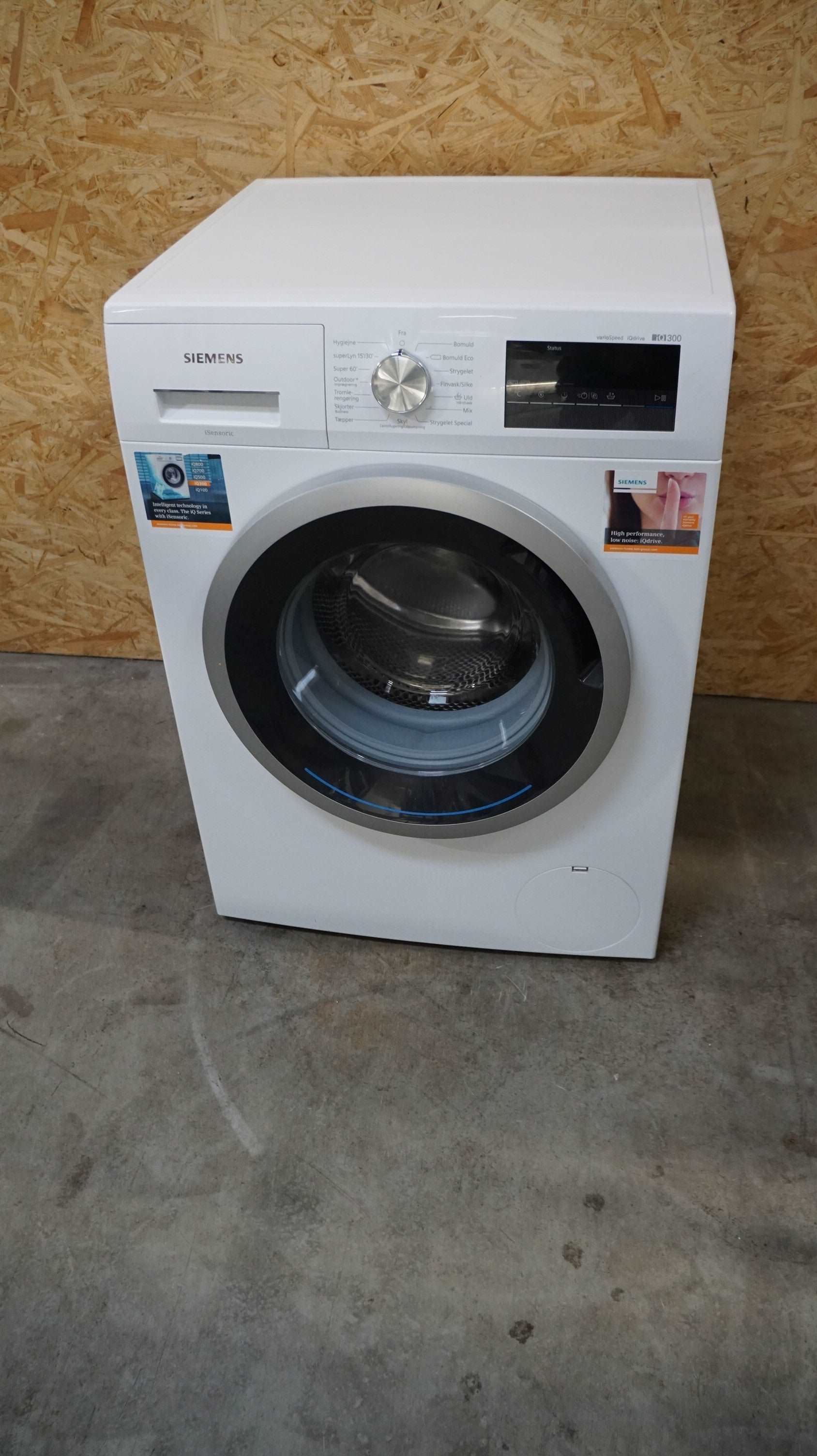 Siemens iQ300 vaskemaskine WM14N1B8DN