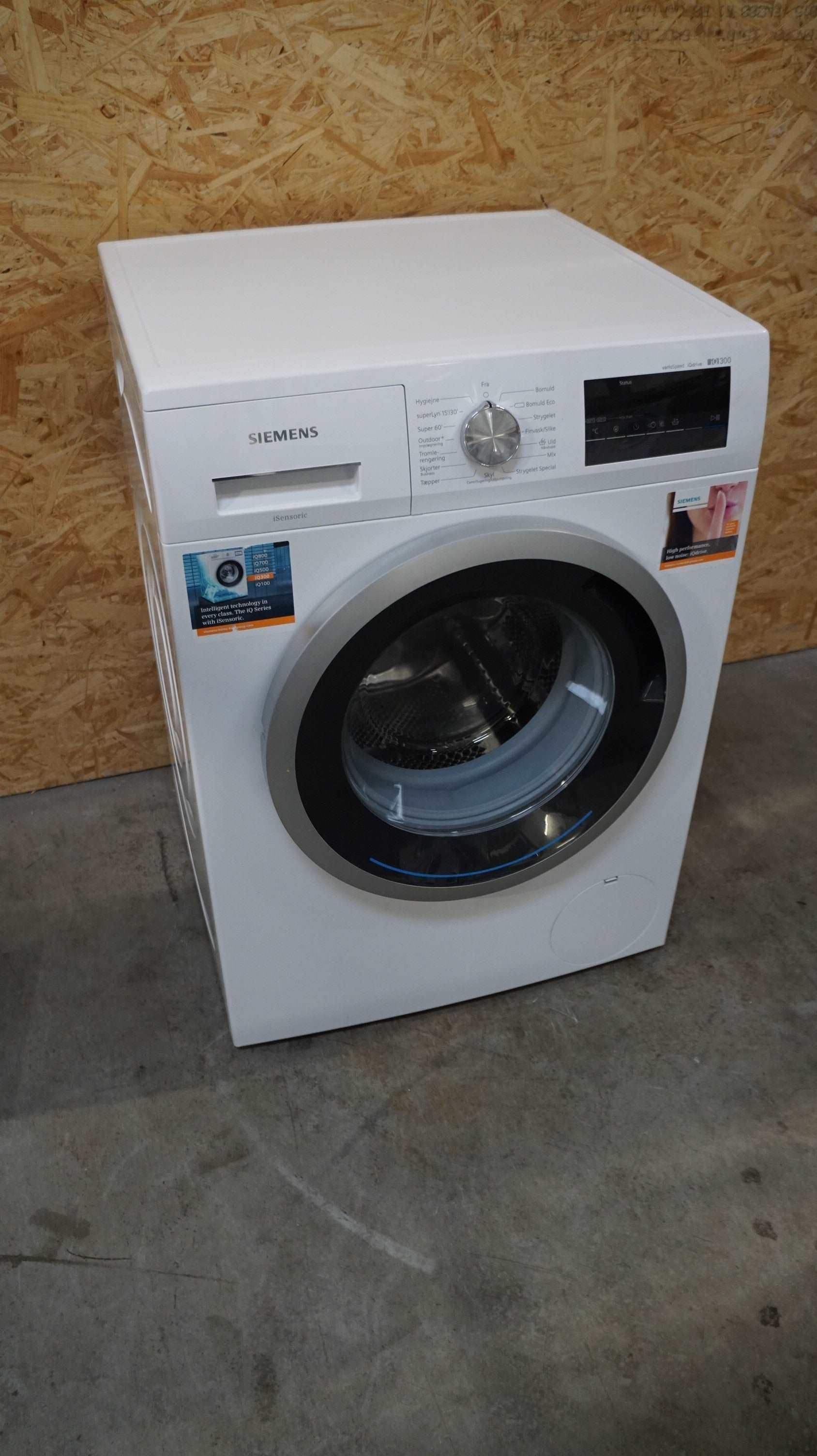 Siemens iQ300 vaskemaskine WM14N1B8DN