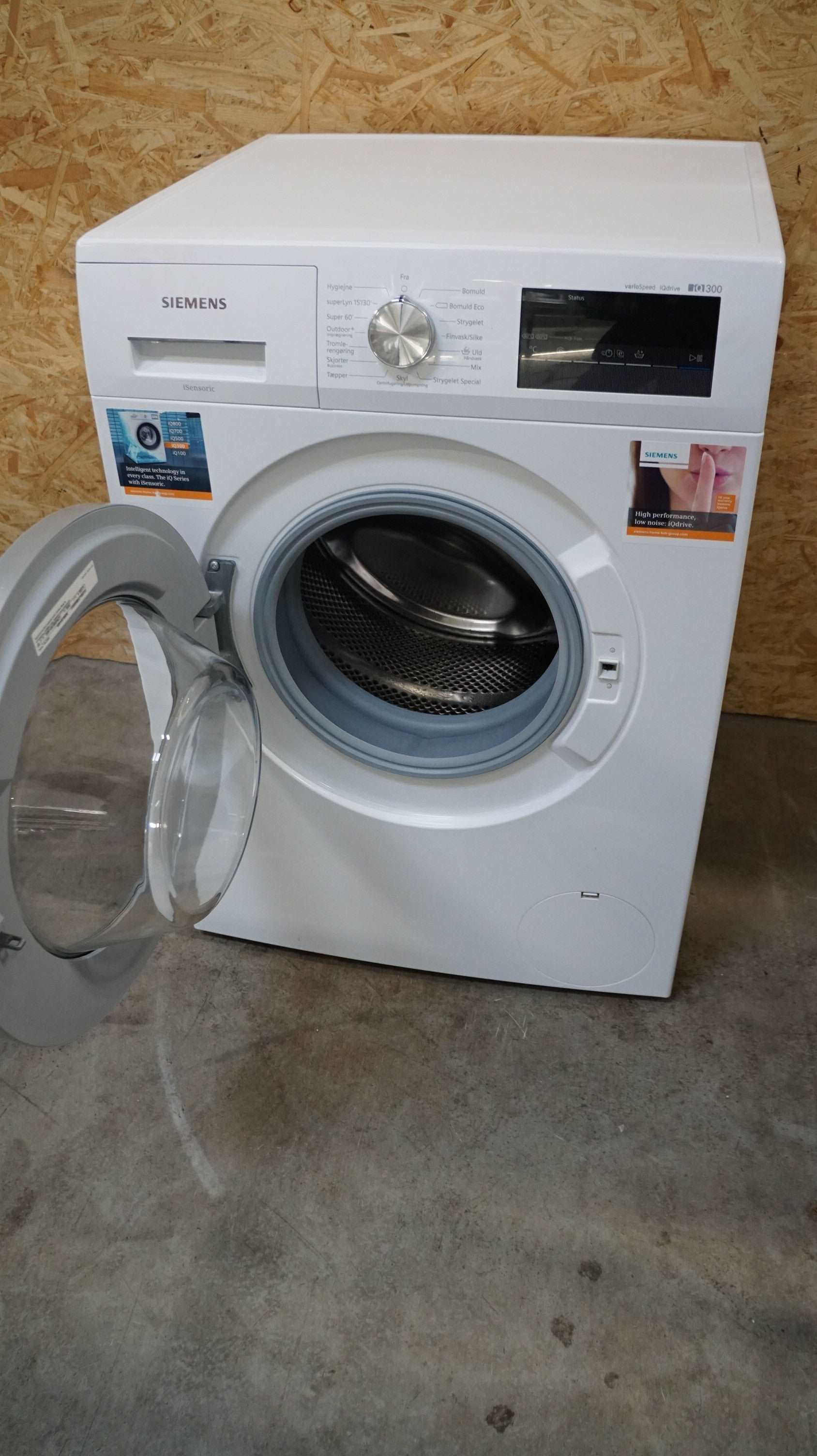 Siemens iQ300 vaskemaskine WM14N1B8DN